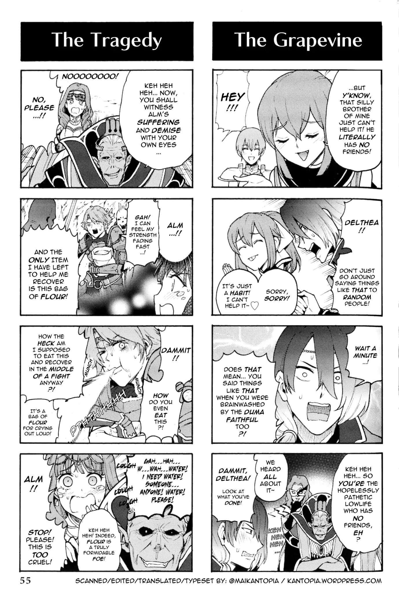 Fire Emblem: Echoes - Shadows Of Valentia Comic Anthology - Vol.1 Chapter 0: 4Koma