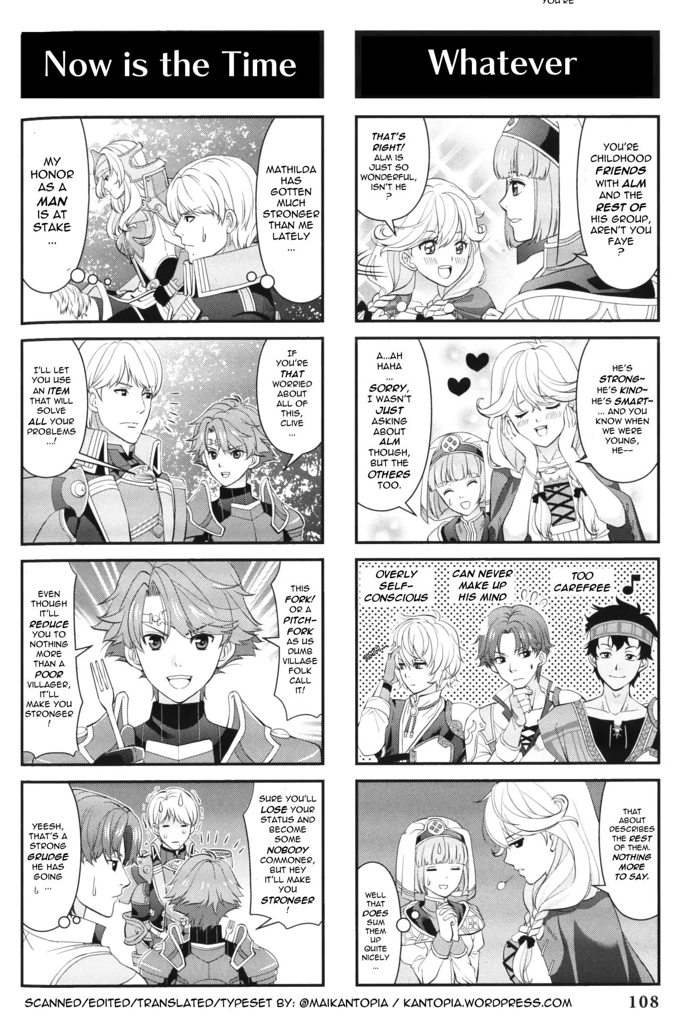 Fire Emblem: Echoes - Shadows Of Valentia Comic Anthology - Vol.1 Chapter 0: 4Koma