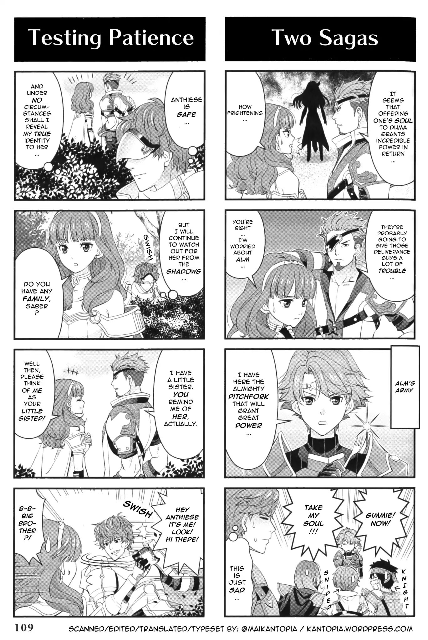 Fire Emblem: Echoes - Shadows Of Valentia Comic Anthology - Vol.1 Chapter 0: 4Koma