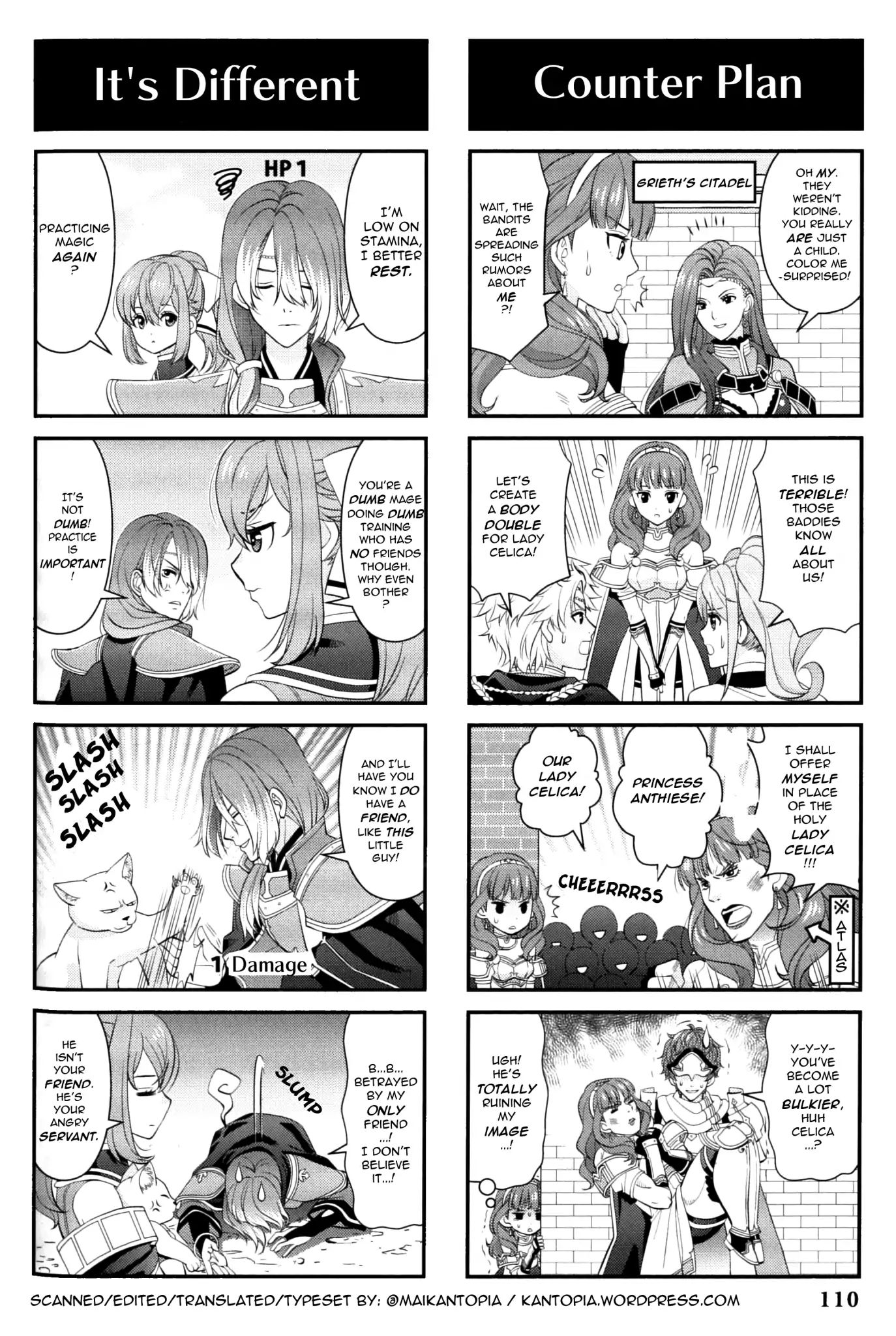 Fire Emblem: Echoes - Shadows Of Valentia Comic Anthology - Vol.1 Chapter 0: 4Koma