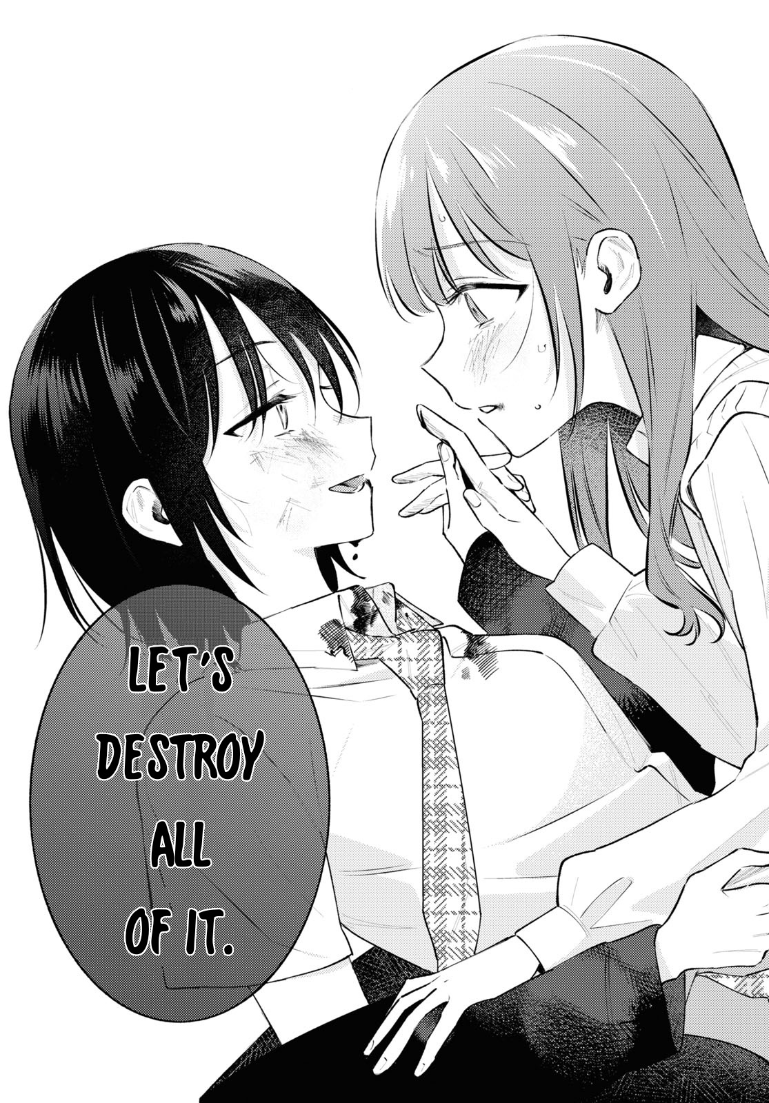 Destroy It All And Love Me In Hell! - Vol.1 Chapter 5: Red Alone, Is Vivid.