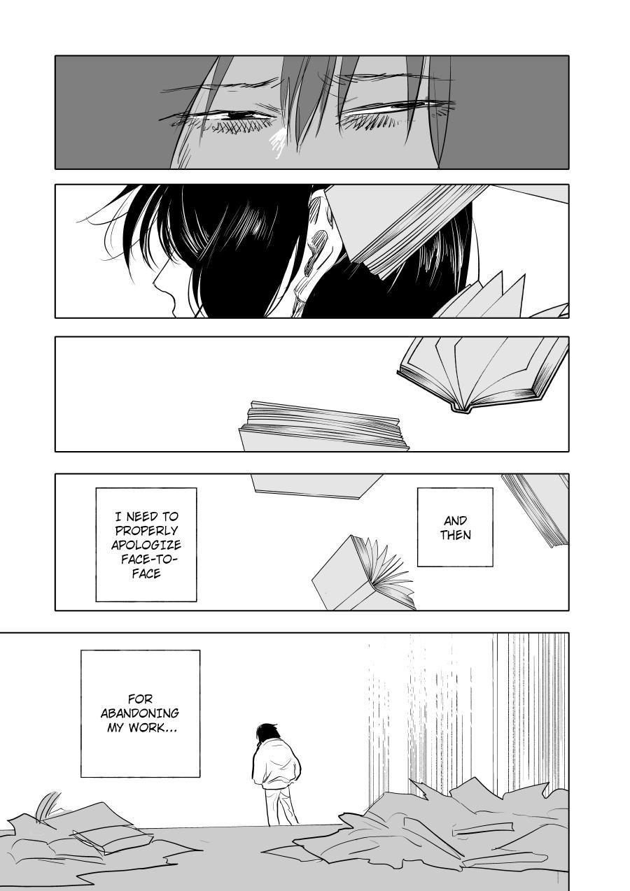 Urekko Mangaka X Utsubyou Mangaka - Chapter 2: Regret・Pride