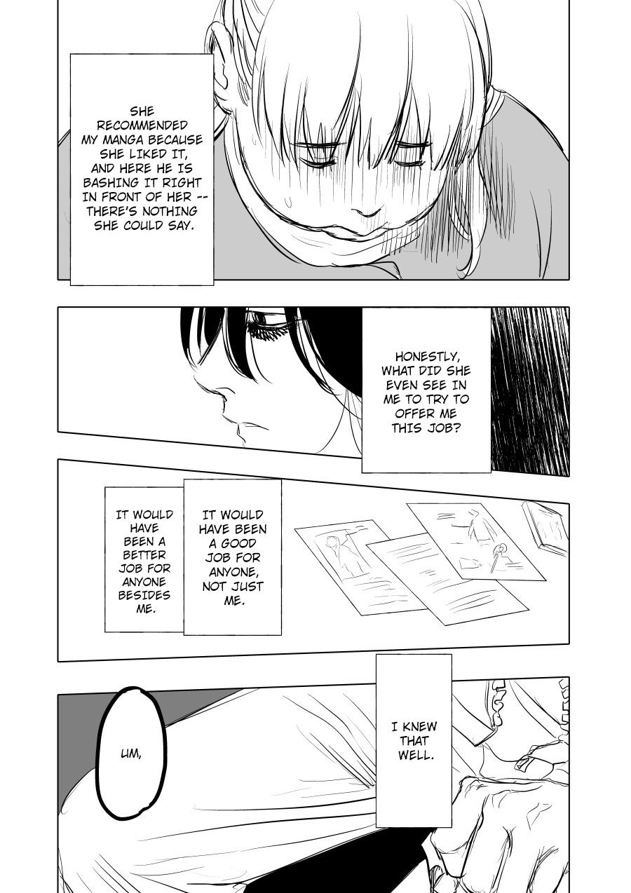 Urekko Mangaka X Utsubyou Mangaka - Chapter 2: Regret・Pride