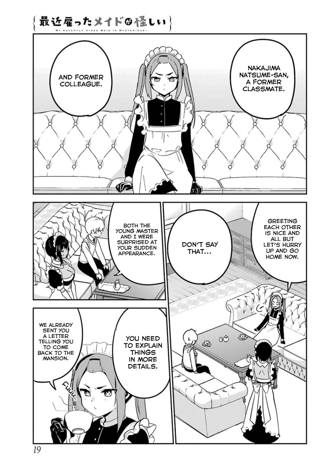 My Recently Hired Maid Is Suspicious (Serialization) - Chapter 22