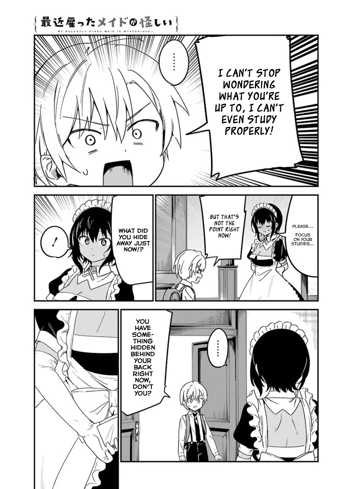 My Recently Hired Maid Is Suspicious (Serialization) - Chapter 12