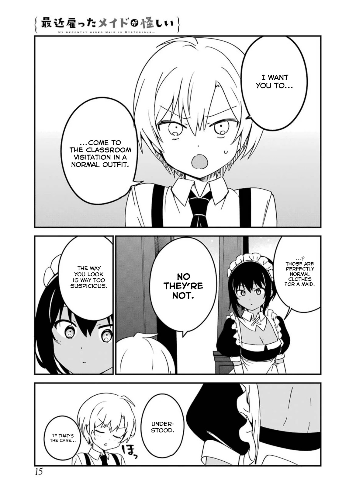 My Recently Hired Maid Is Suspicious (Serialization) - Chapter 8