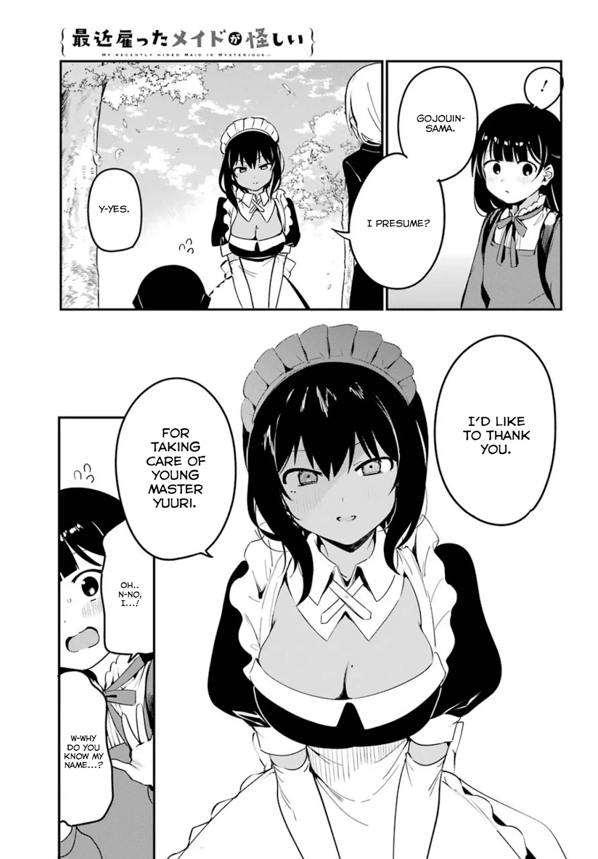 My Recently Hired Maid Is Suspicious (Serialization) - Chapter 6