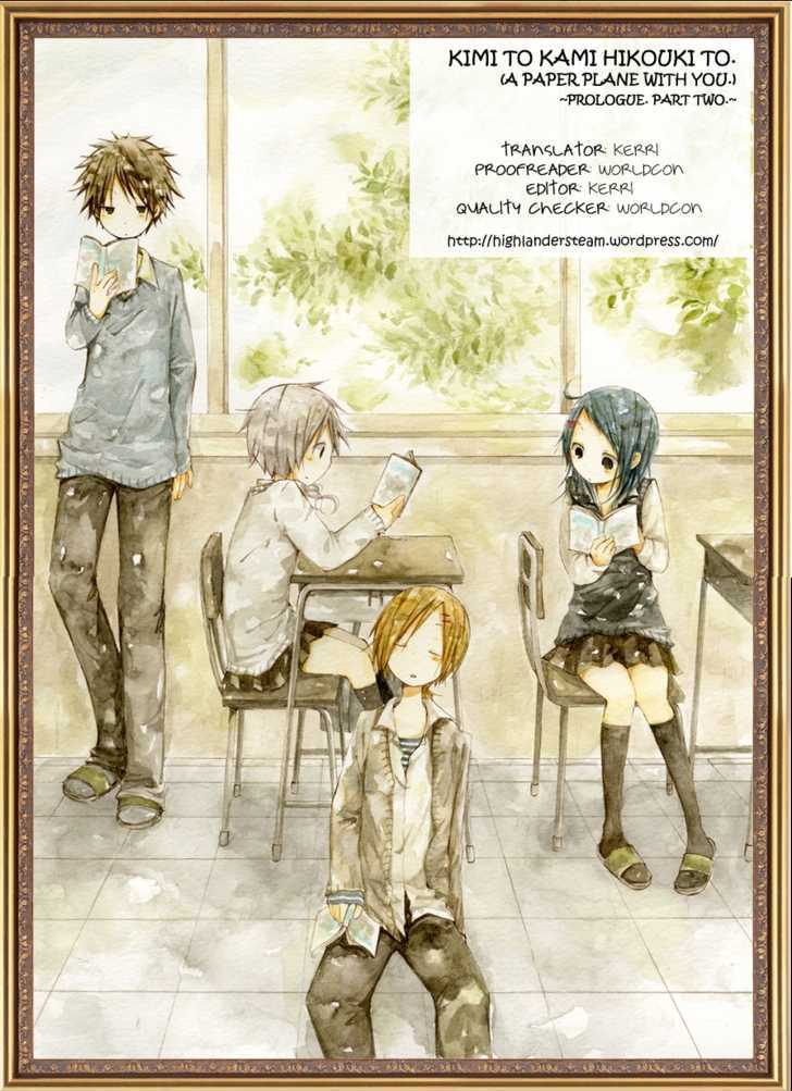 Kimi To Kami Hikoki To - Vol.1 Chapter 0.2 : Prologue ~ Part Two ~