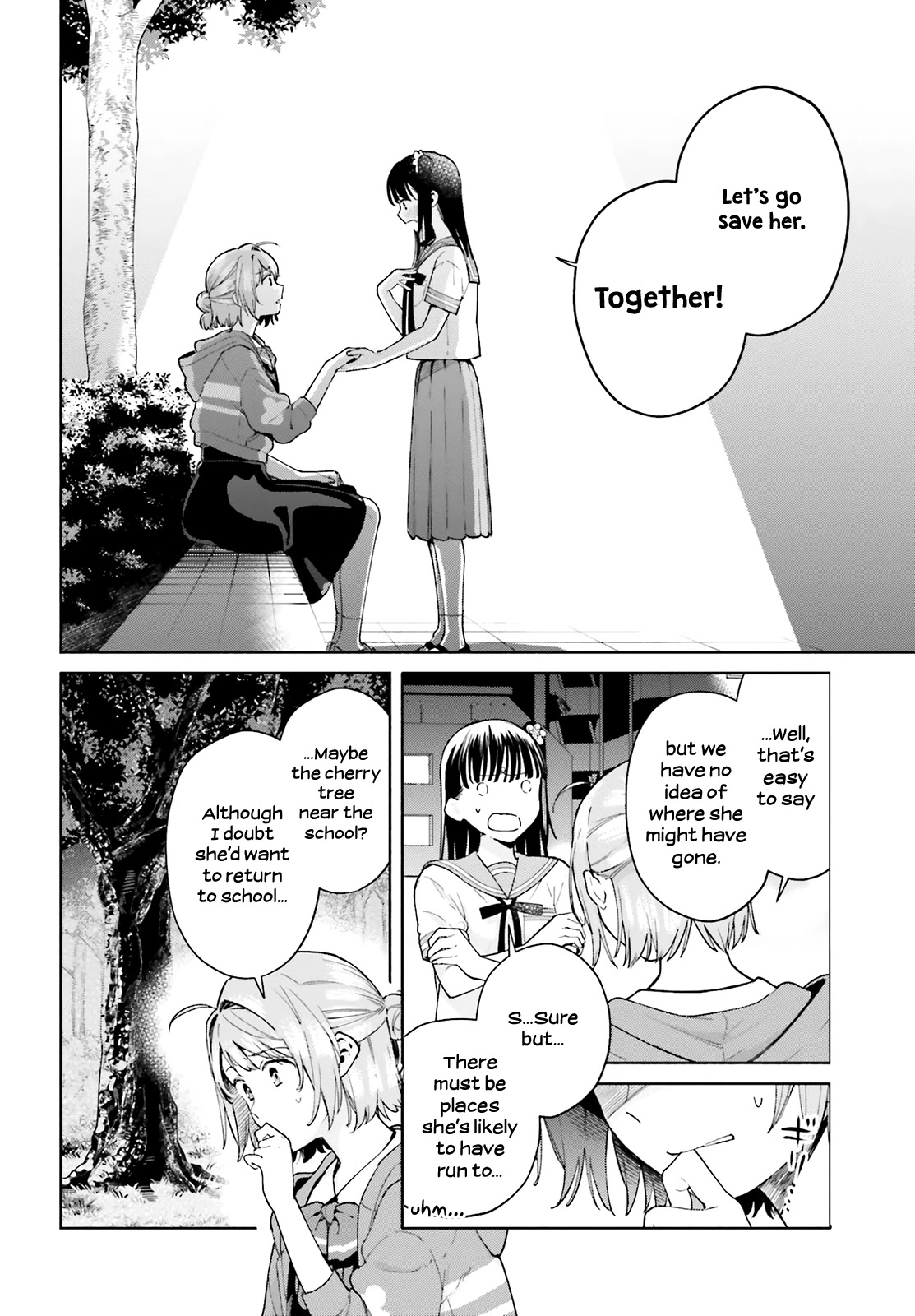 Goukaku No Tame No! Yasashii Sankaku Kankei Nyuumon - Chapter 10: What Will Always Be Fulfilled