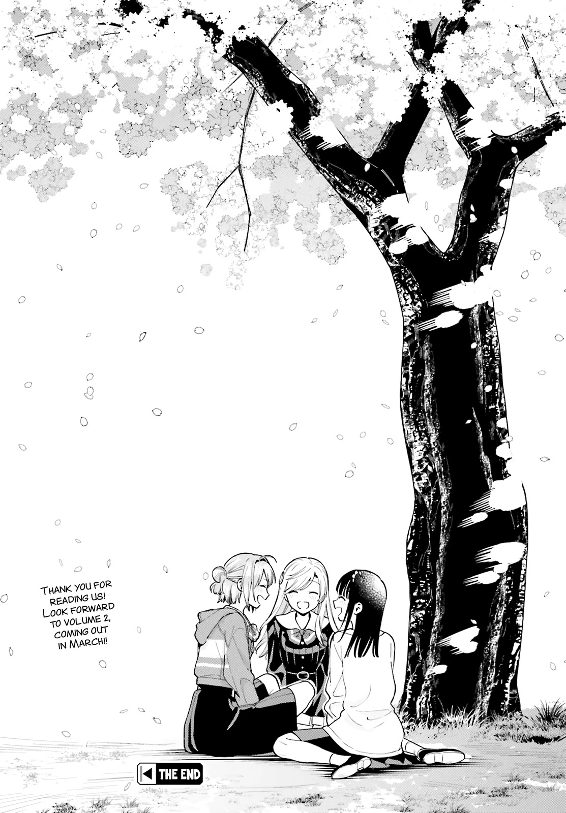 Goukaku No Tame No! Yasashii Sankaku Kankei Nyuumon - Chapter 11: Cherry Blossoms Bloom In Your Future [End]