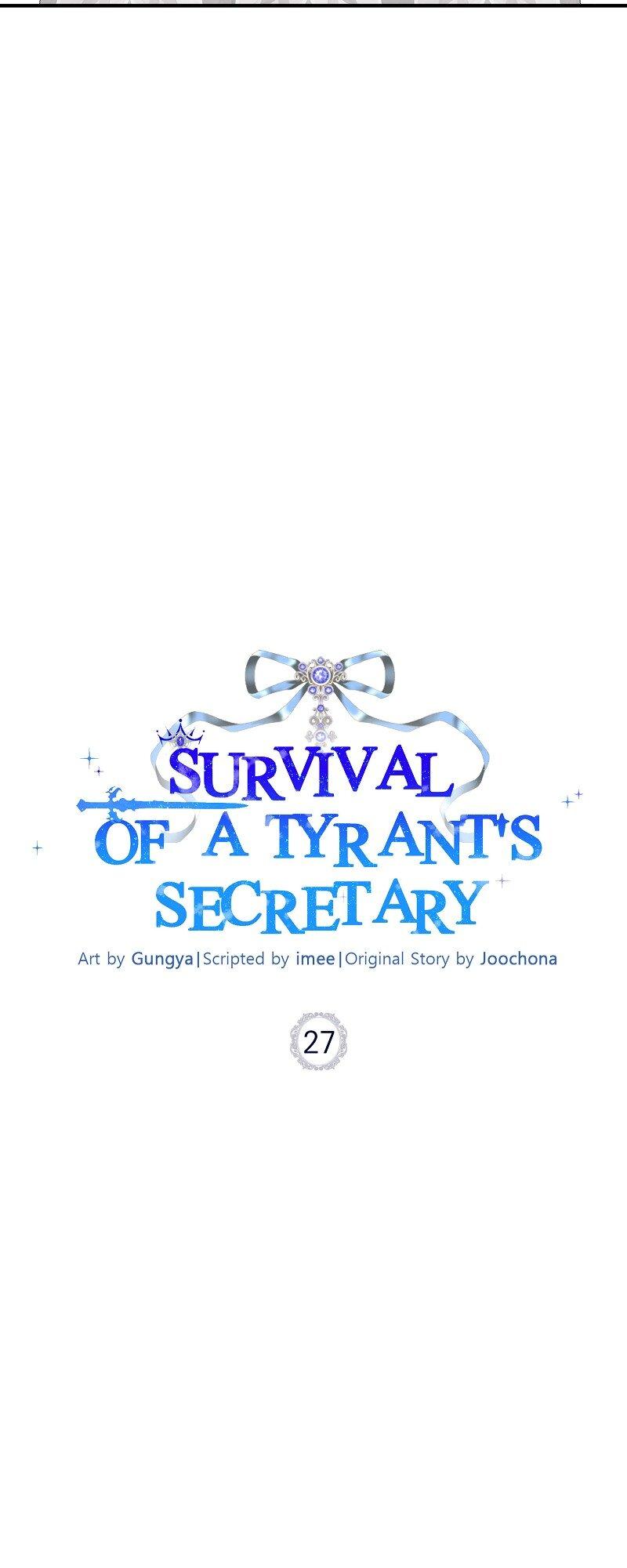 Survival Of A Tyrant’s Secretary - Chapter 27