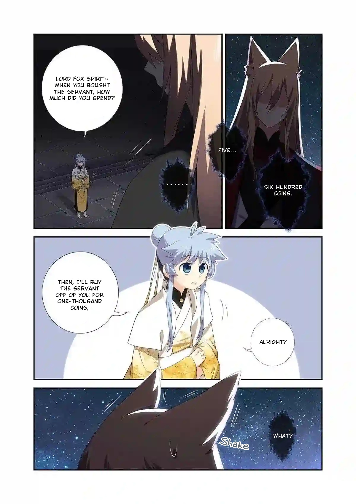 Book Of Yaoguai: Tale Of The Nine-Tailed Fox - Chapter 3: Favor