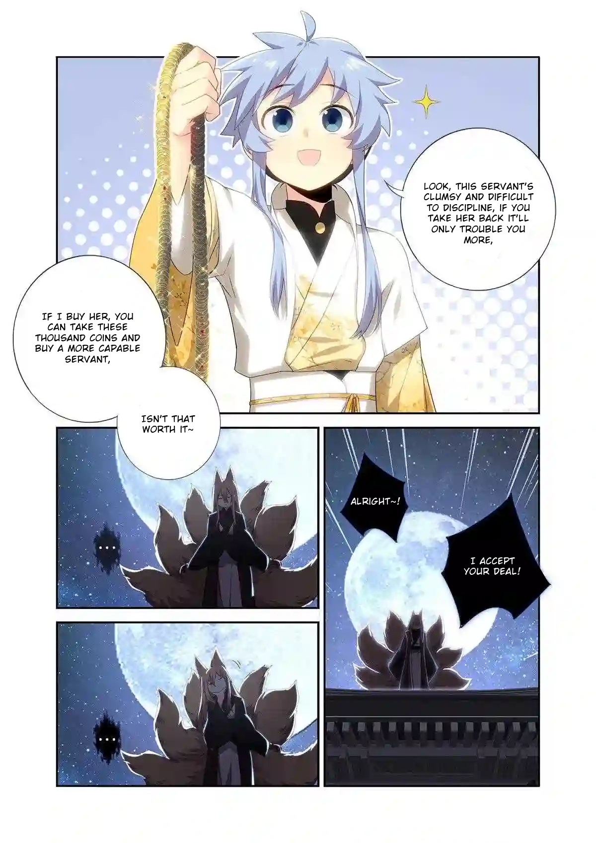 Book Of Yaoguai: Tale Of The Nine-Tailed Fox - Chapter 3: Favor