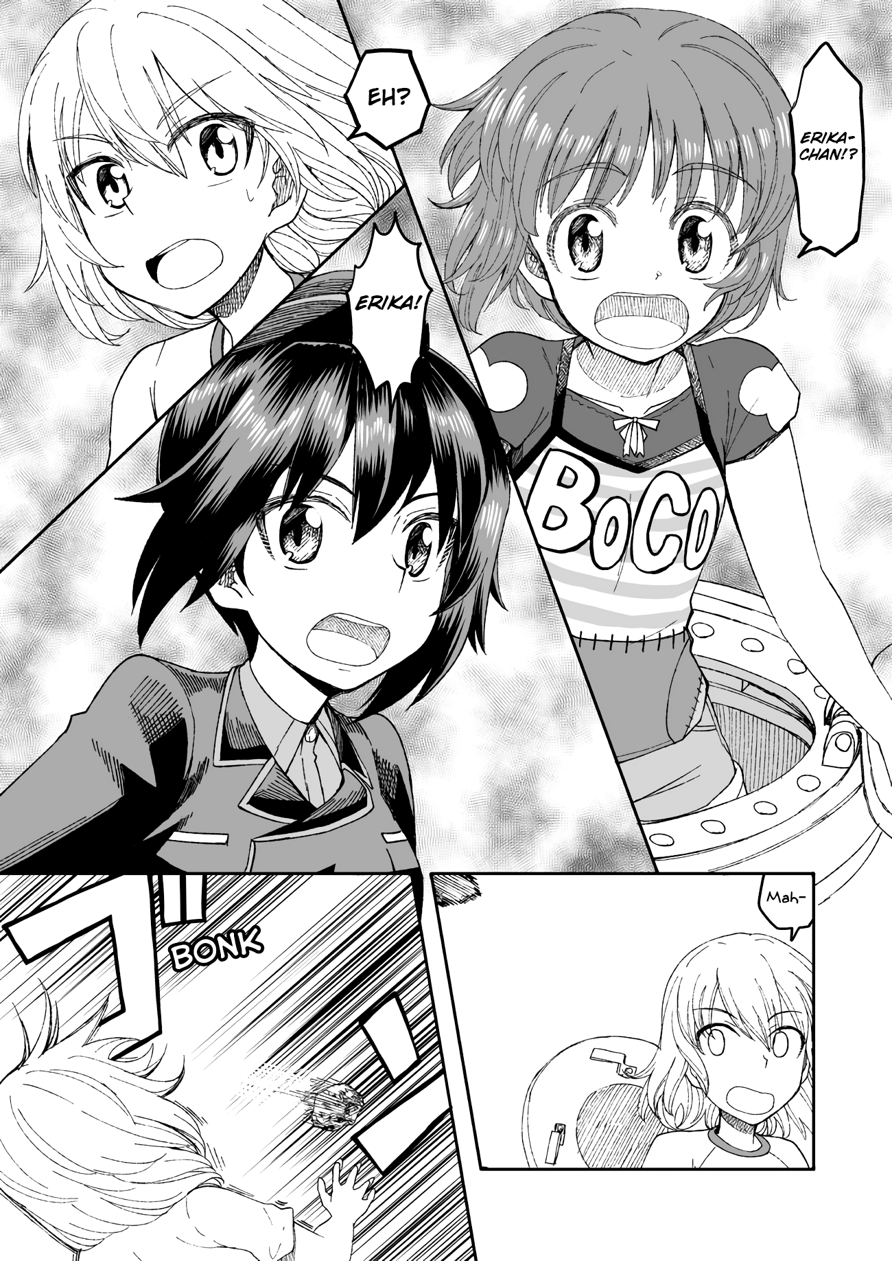 Girls Und Panzer - Middleschool Miho And Erika (Doujinshi) - Vol.3 Chapter 32: Story 32 - Sakurajima Triangle