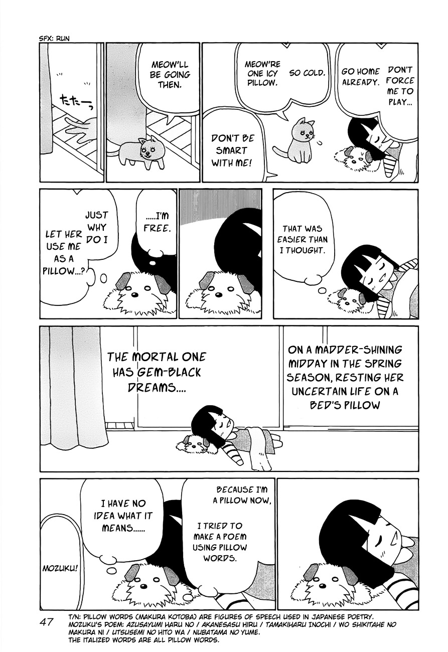 Mozuku, Walking! - Vol.1 Chapter 7 : "Pillow"