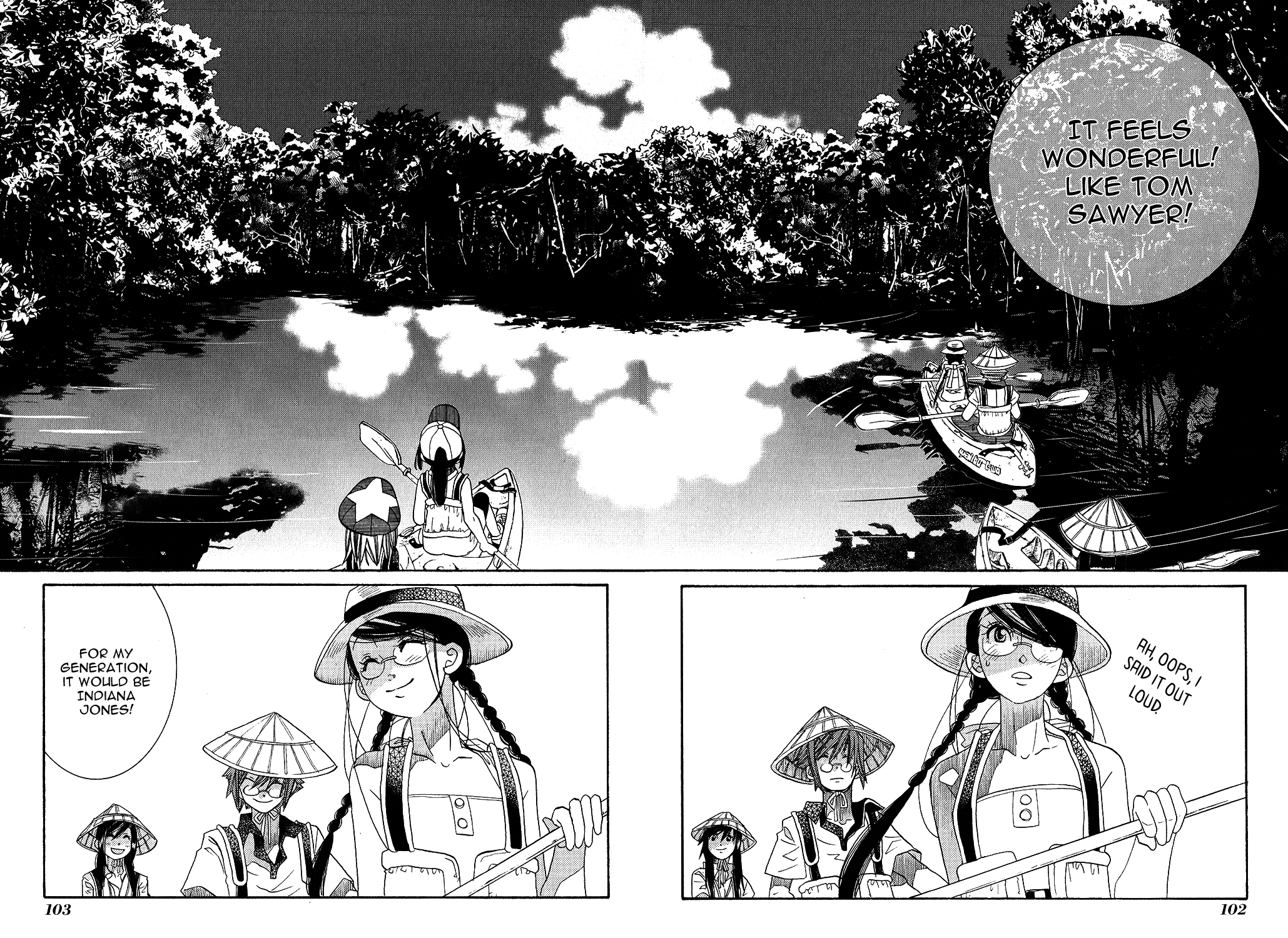 Amanchu - Chapter 65: Mangrove Kayak