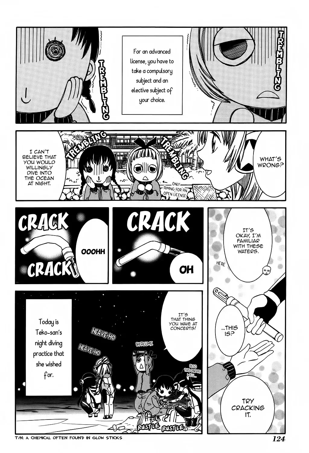 Amanchu - Chapter 60: Night Diving