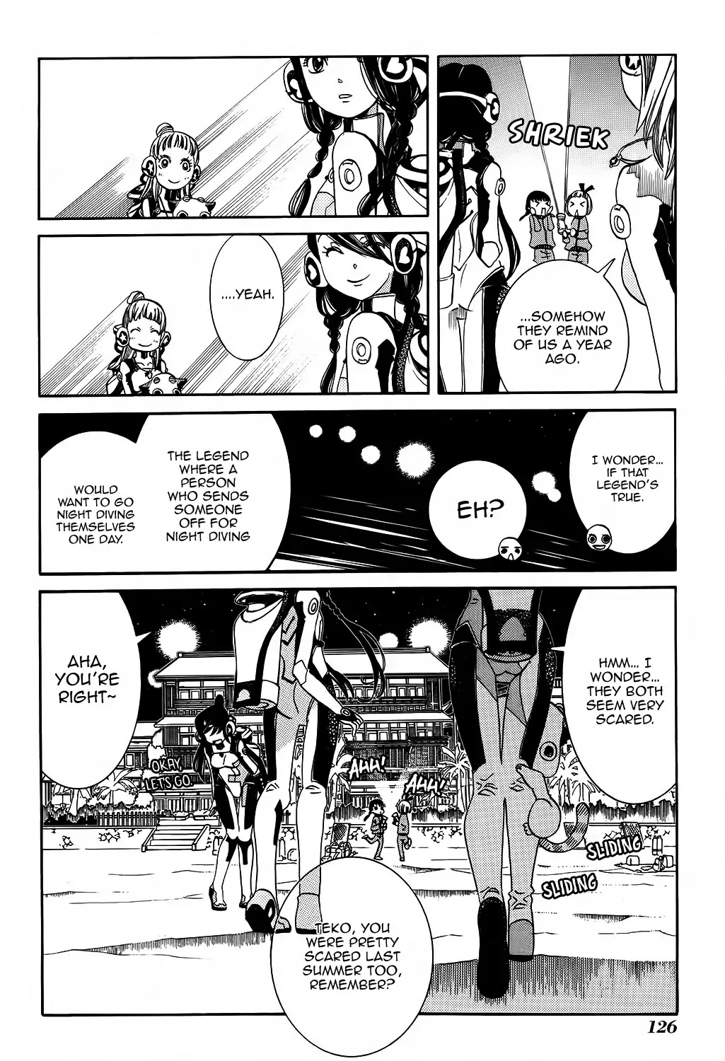 Amanchu - Chapter 60: Night Diving