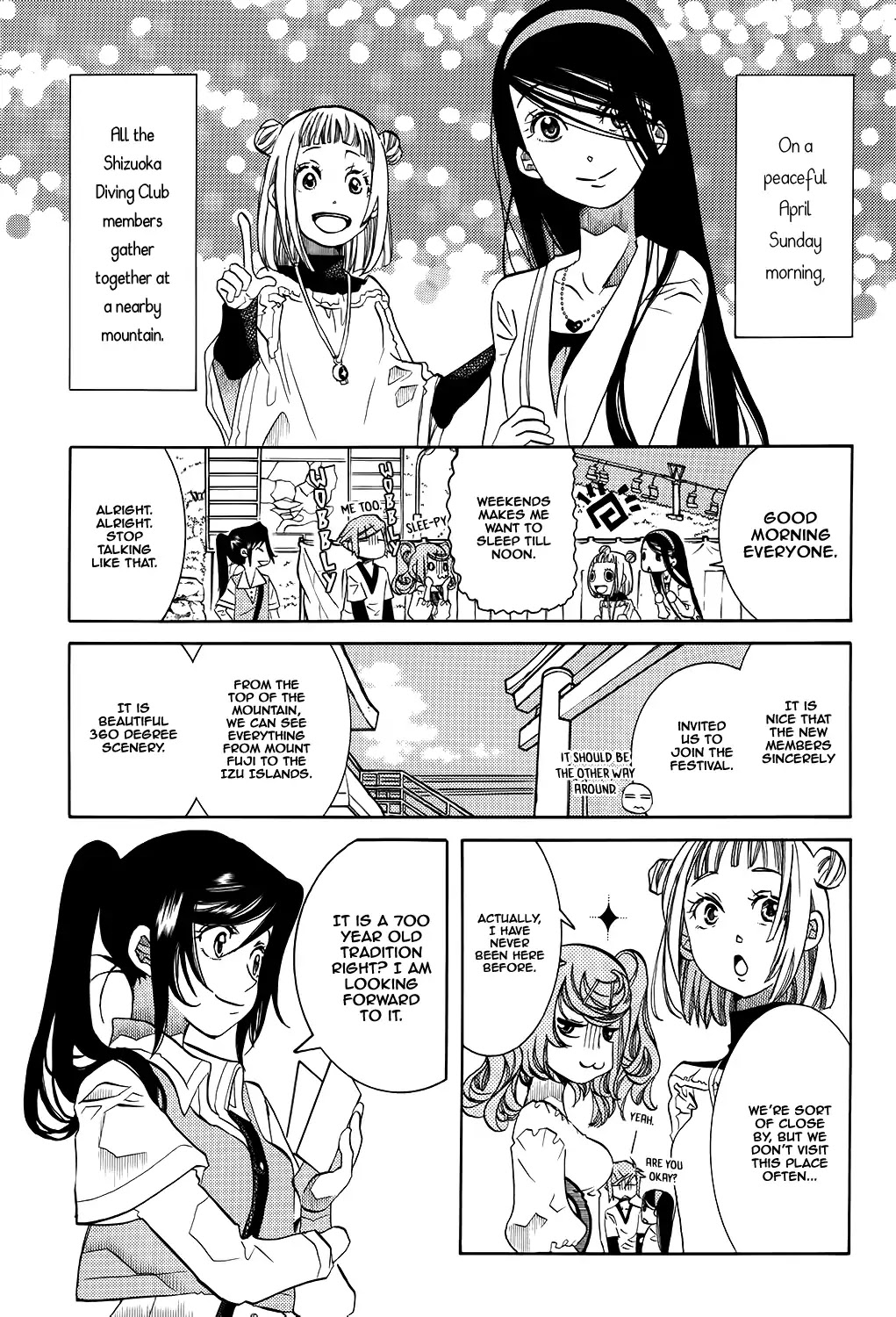 Amanchu - Chapter 59: Yamayaki Festival