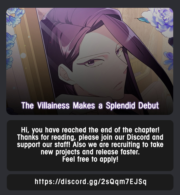 The Villainess Makes A Splendid Debut - Chapter 3