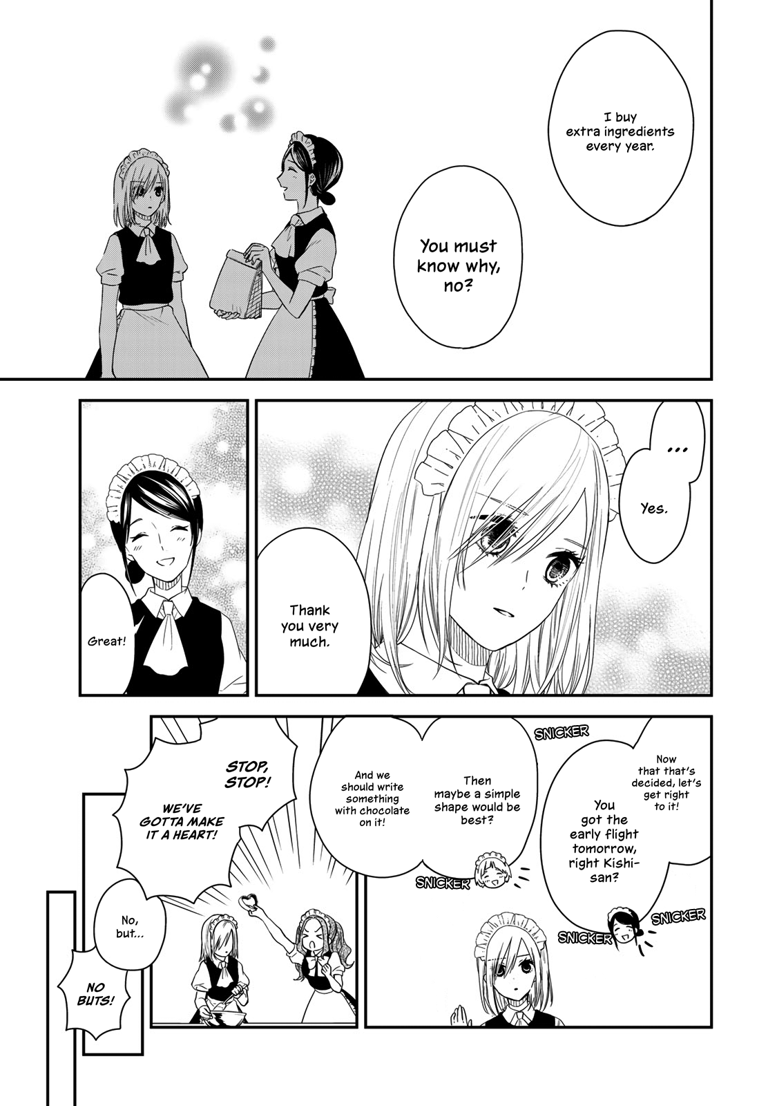 Maid No Kishi-San - Vol.4 Chapter 40: Valentine's