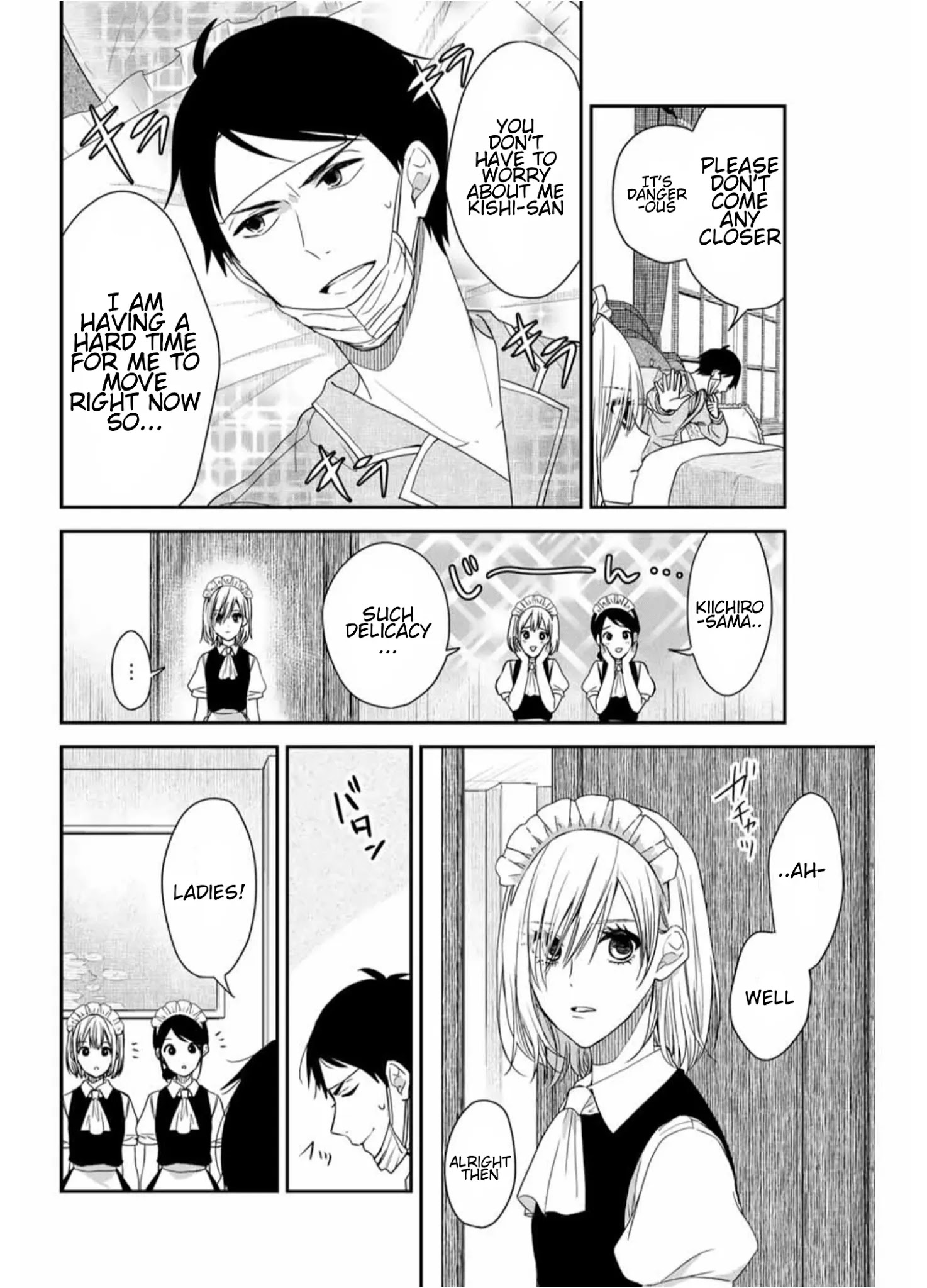 Maid No Kishi-San - Chapter 4: Cold