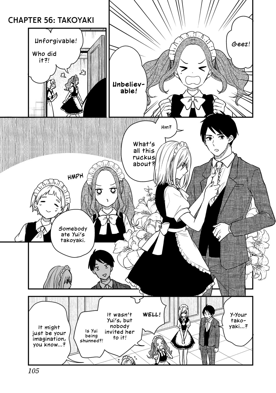 Maid No Kishi-San - Chapter 56: Takoyaki