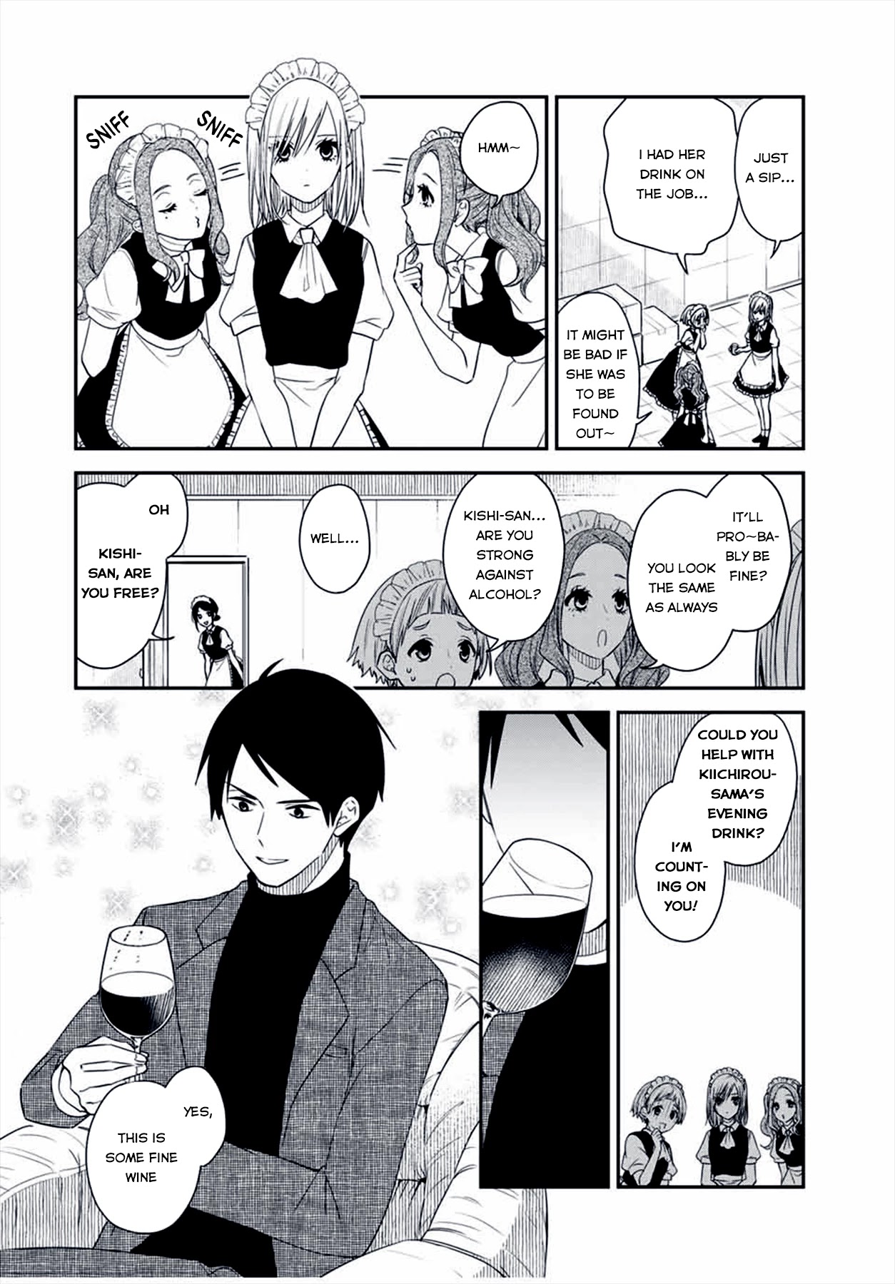 Maid No Kishi-San - Chapter 31: Alcohol