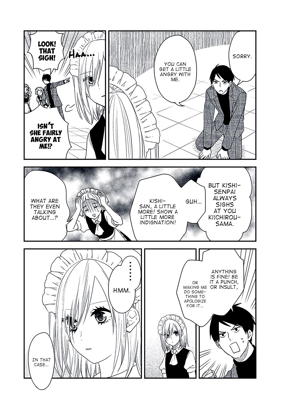 Maid No Kishi-San - Chapter 37: Uninterested