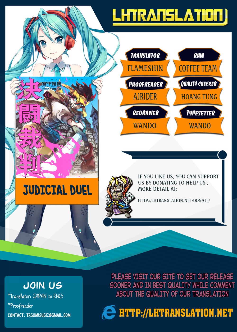 Judicial Duel - Vol.1 Chapter 4: Patriotic Duelist’s Representative