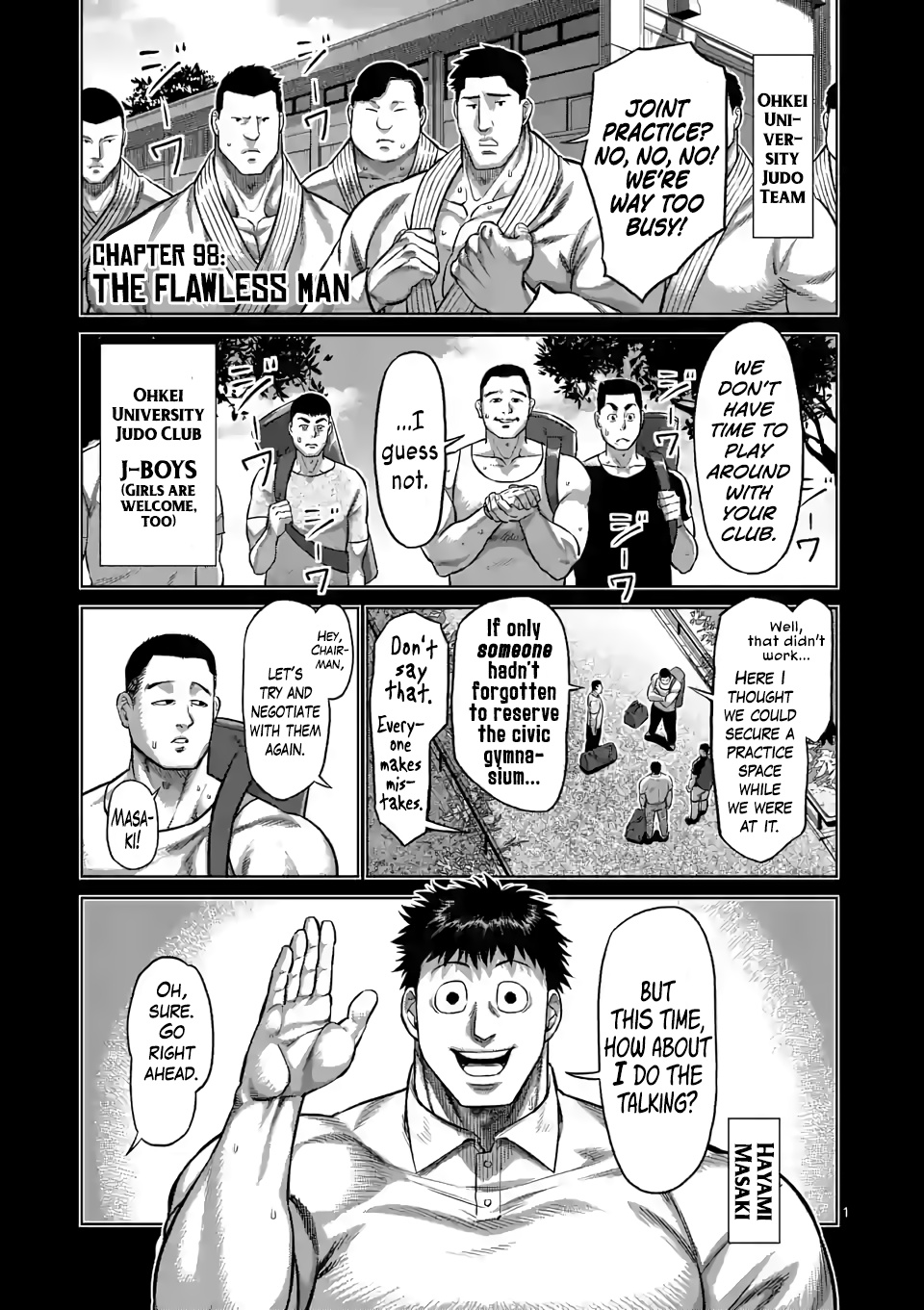 Kengan Omega - Chapter 98: The Flawless Man