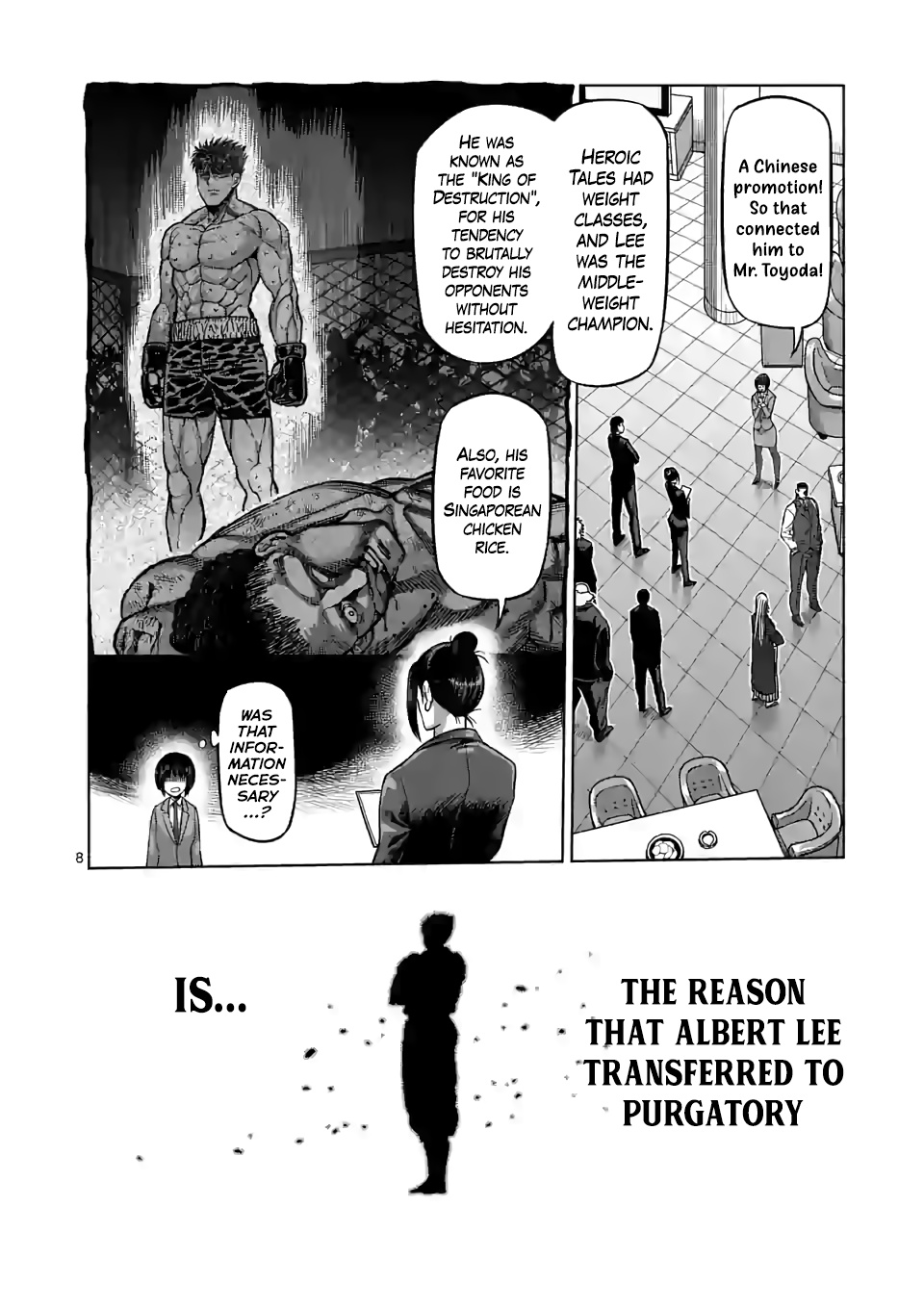 Kengan Omega - Chapter 65: The Falcon's Identity