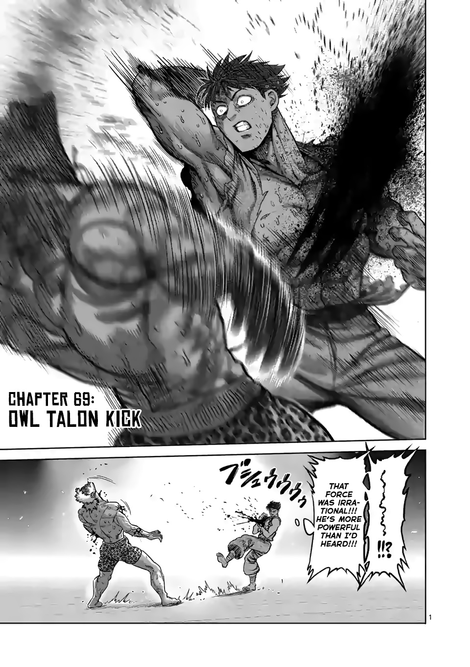 Kengan Omega - Chapter 69: Owl Talon Kick