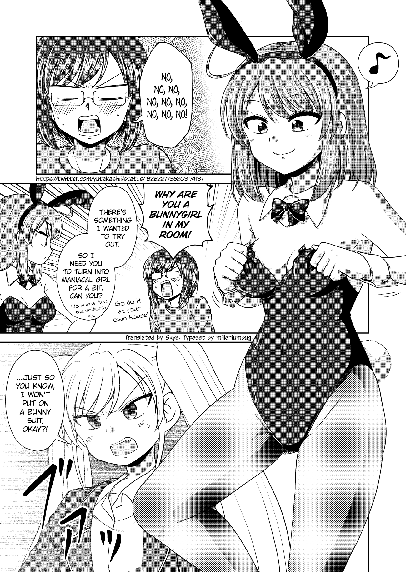 Magical Trans! - Vol.6 Chapter 65.4: Bunny Day Commission