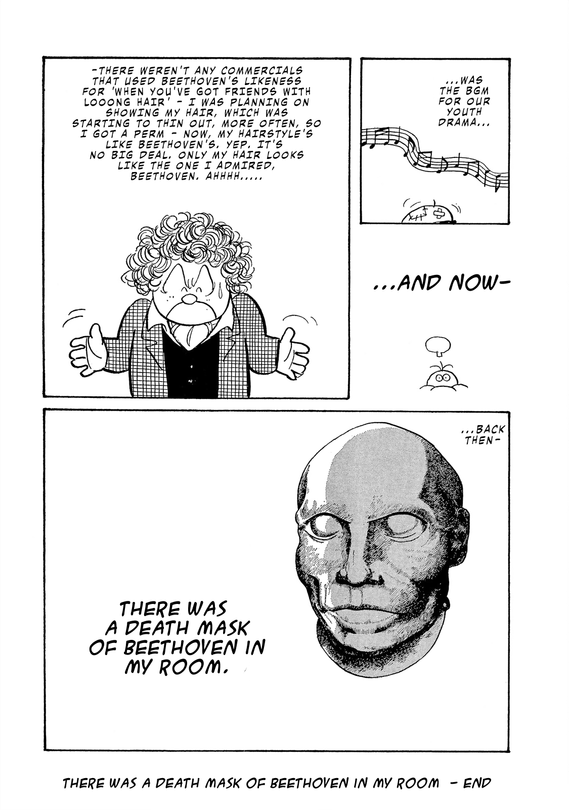 The Blue Hue Of Manga - Vol.1 Chapter 4: There Was A Death Mask Of Beethoven In My Room