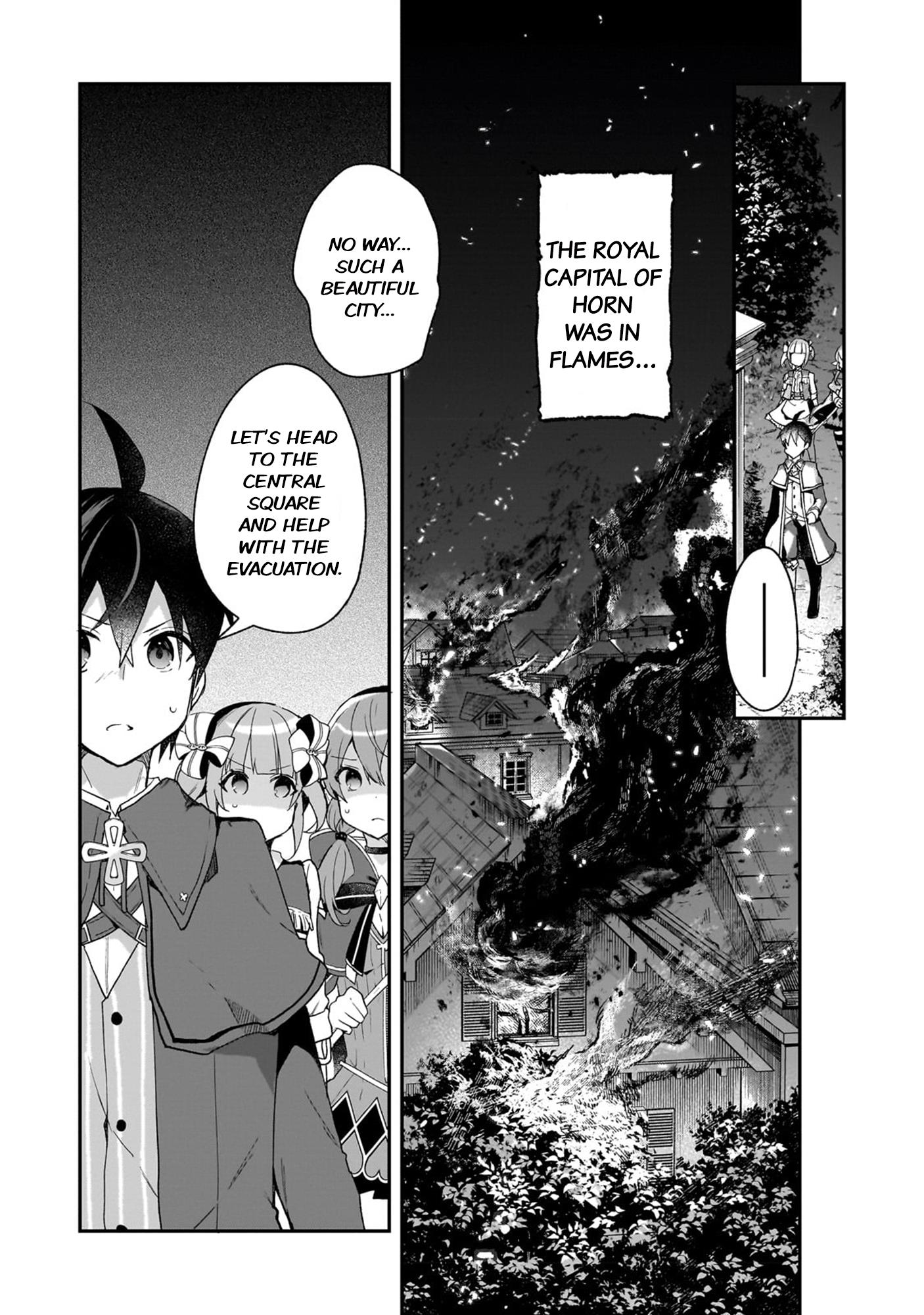 Shinja Zero No Megami-Sama To Hajimeru Isekai Kouryaku - Vol.6 Chapter 31: Makoto Takatsuki Fights Enemies Attacking The Royal Capital