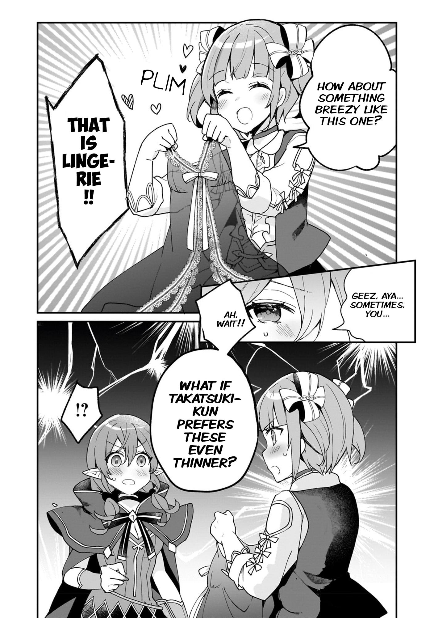 Shinja Zero No Megami-Sama To Hajimeru Isekai Kouryaku - Vol.6 Chapter 30: Lucy And Aya Talk To Each Other