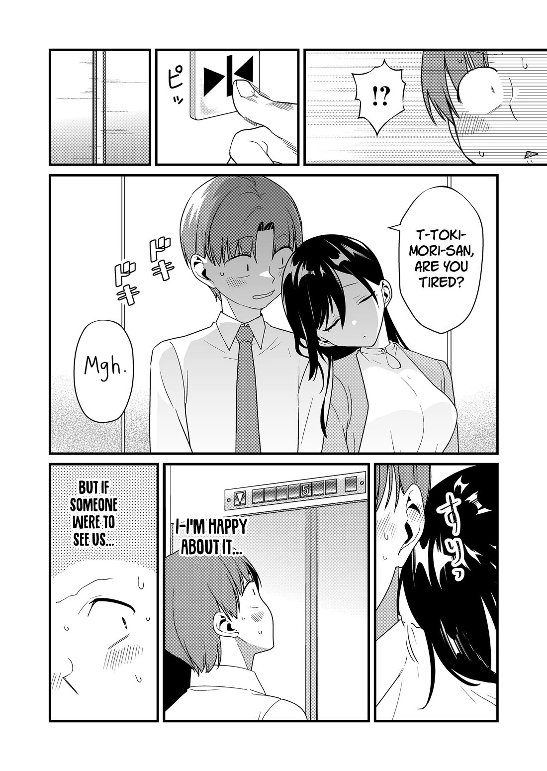 Tokimori-San Ga Muboubi Desu!! - Chapter 54: Tokimori-San And Elevator