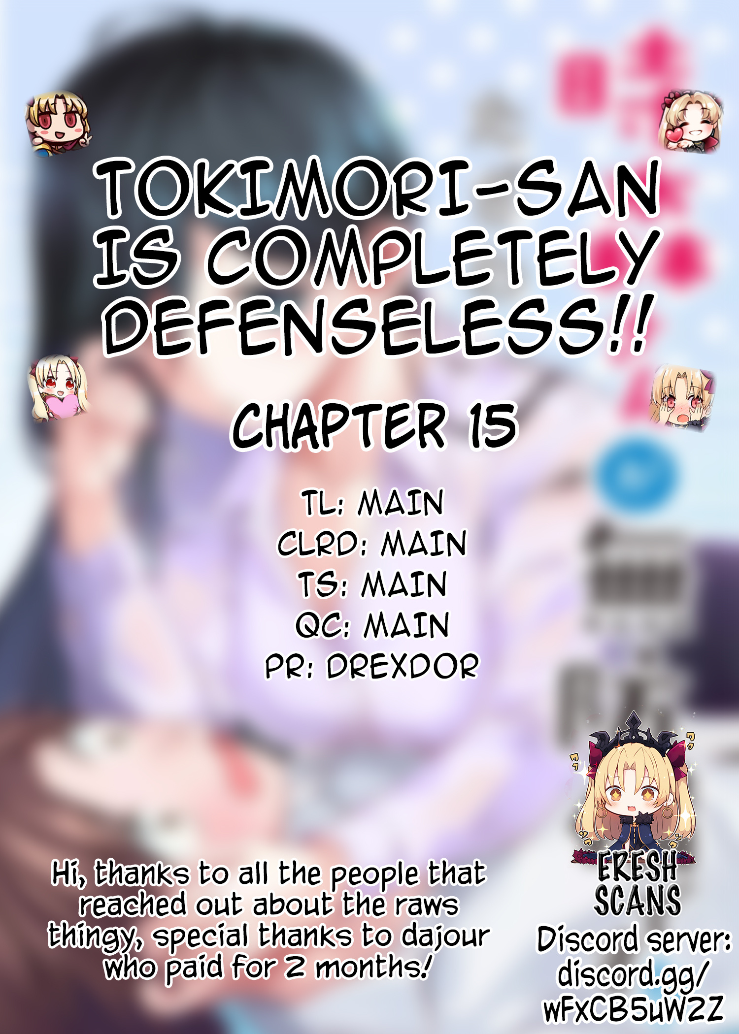 Tokimori-San Ga Muboubi Desu!! - Chapter 15: Don't Cry, Tokimori-San