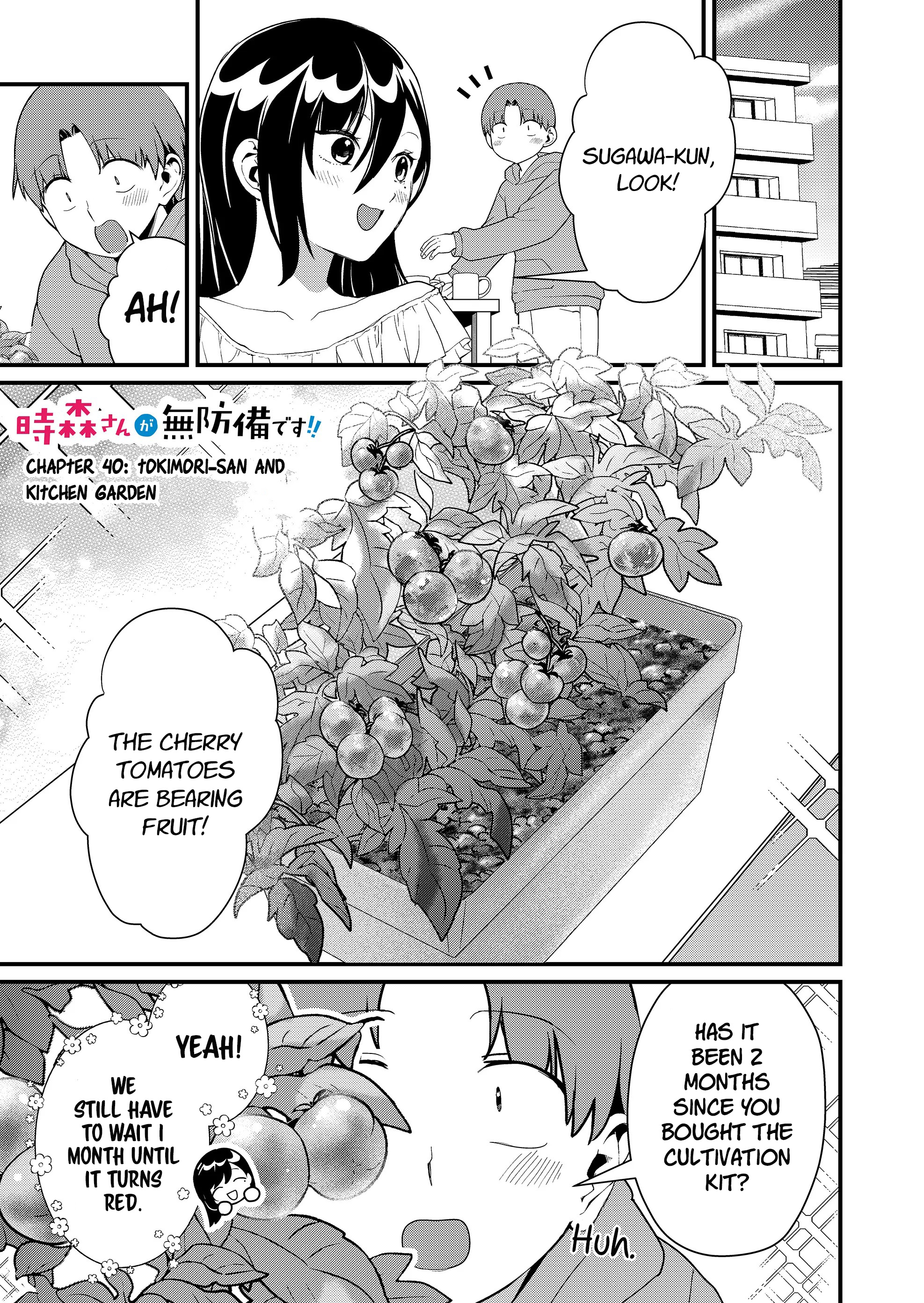 Tokimori-San Ga Muboubi Desu!! - Chapter 40: Tokimori-San And Kitchen Garden