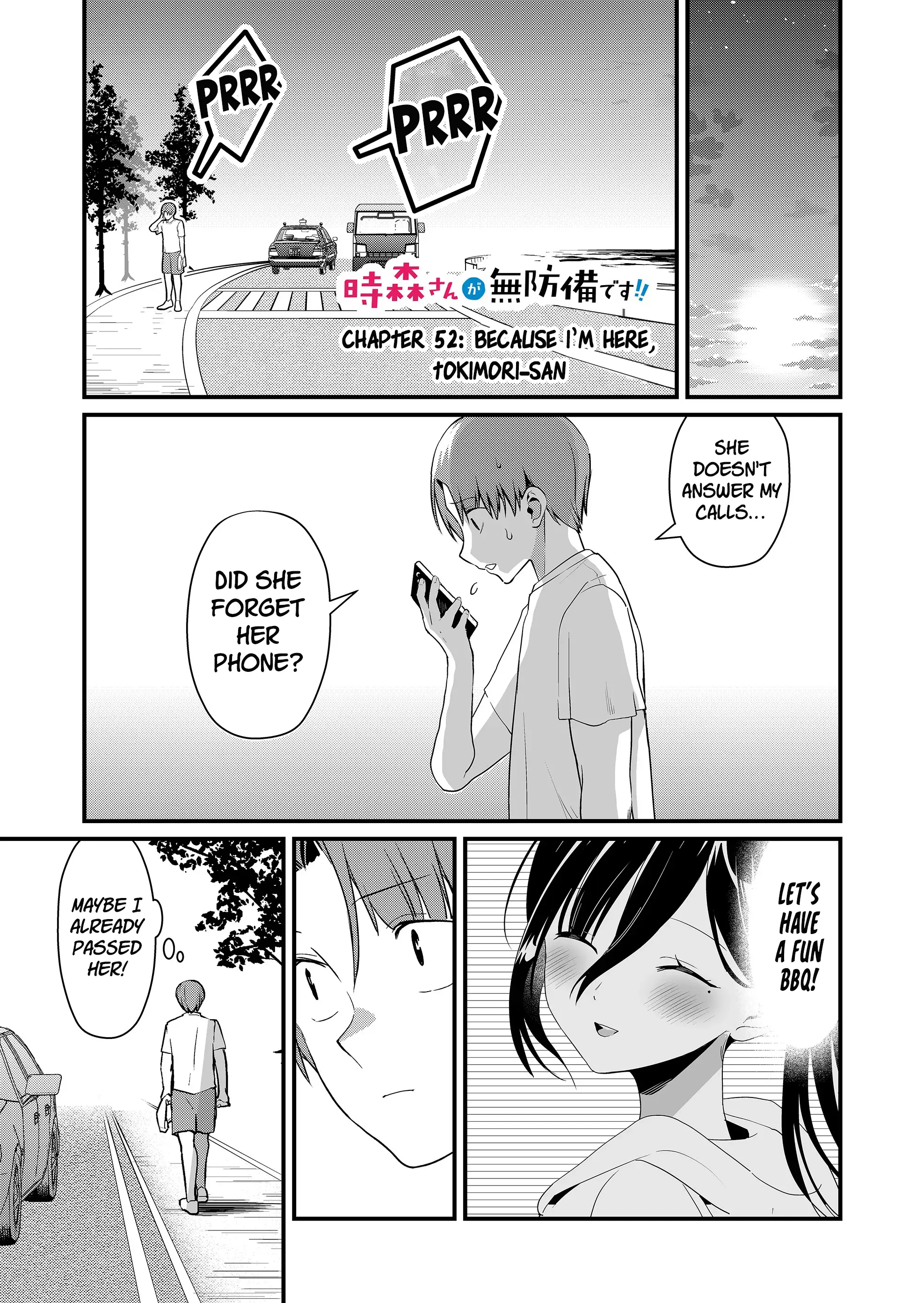 Tokimori-San Ga Muboubi Desu!! - Chapter 52: Because I'm Here, Tokimori-San