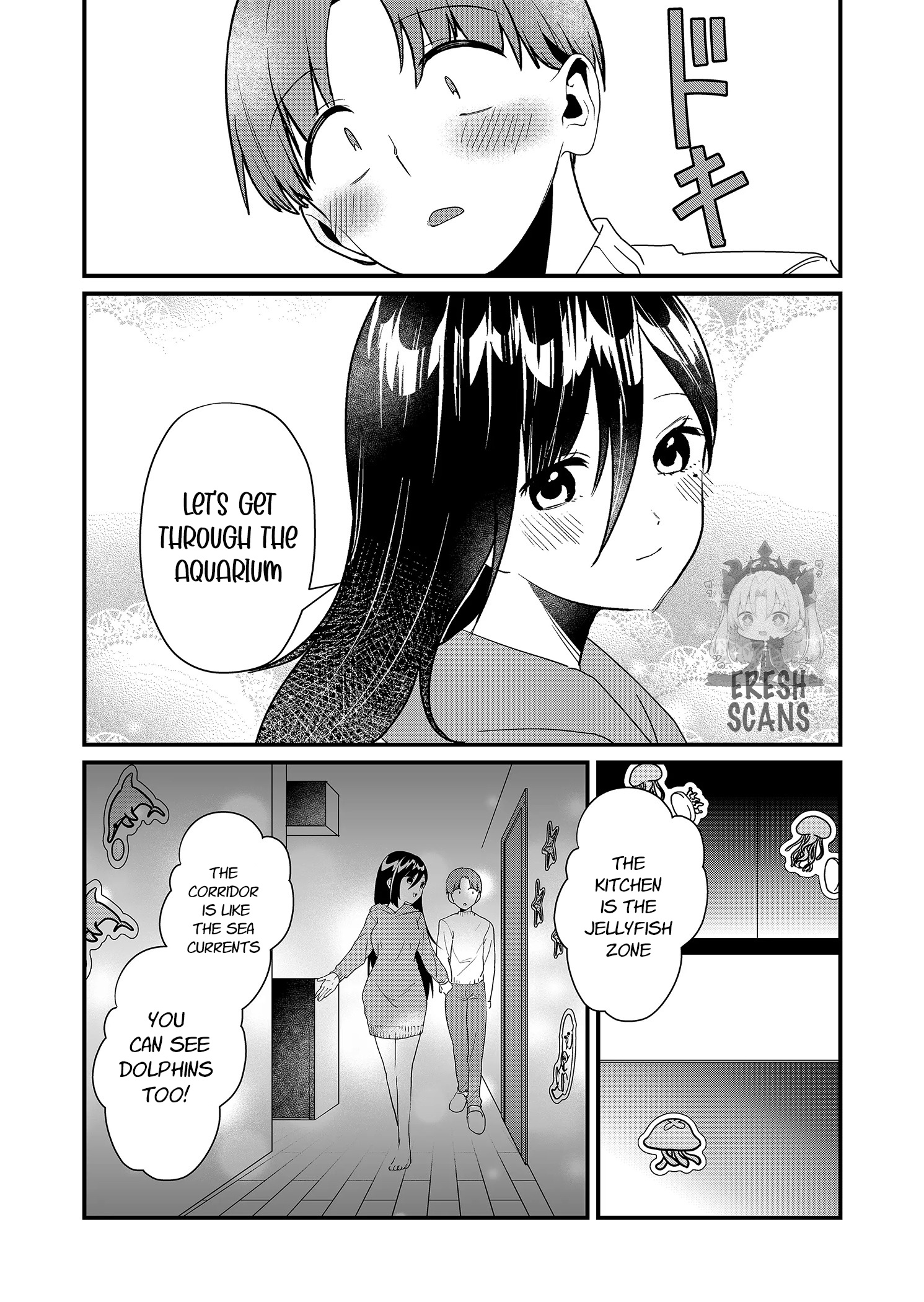 Tokimori-San Ga Muboubi Desu!! - Chapter 21: Tokimori-San And Aquarium