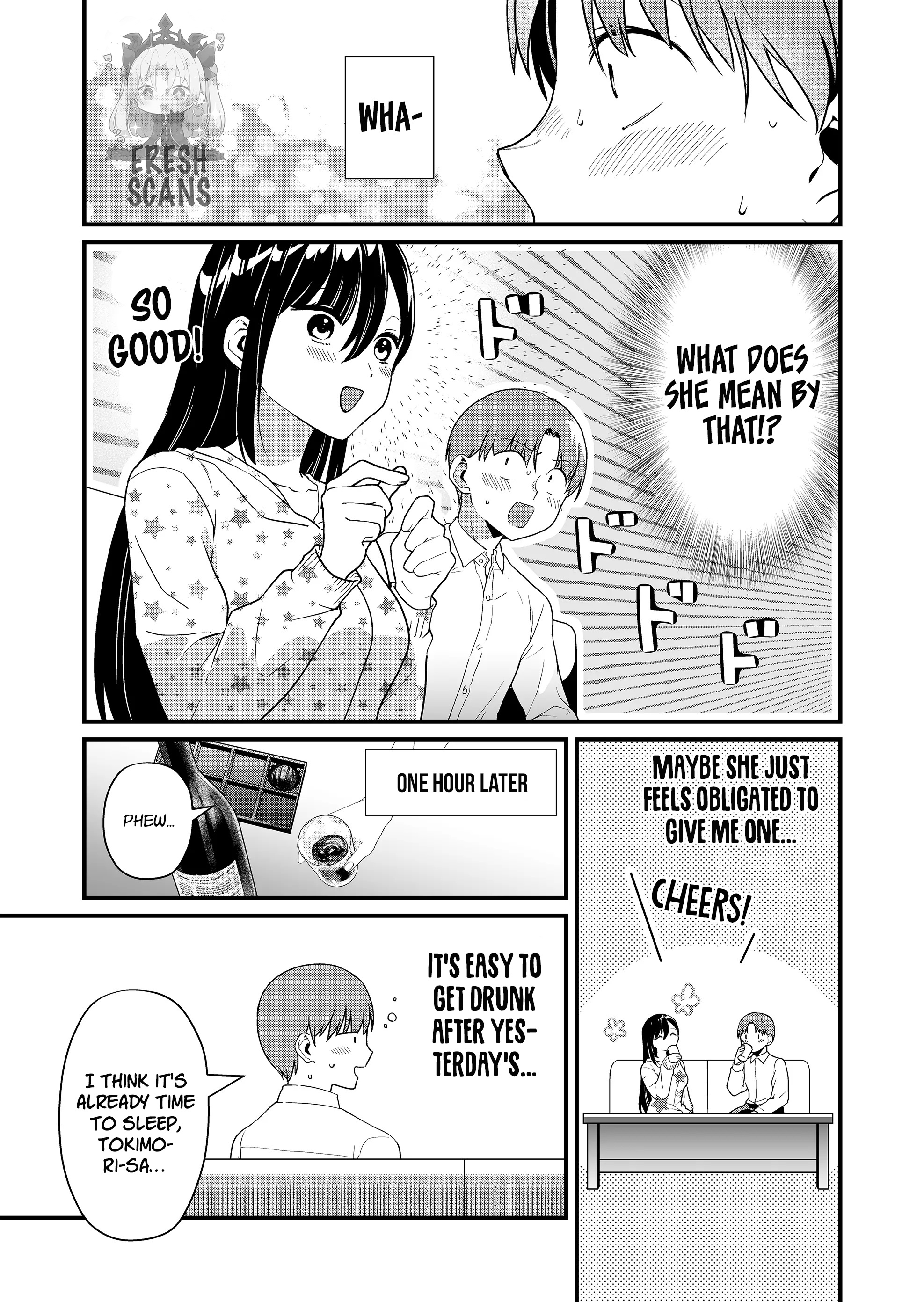 Tokimori-San Ga Muboubi Desu!! - Chapter 27: Tokimori-San Is Tipsy