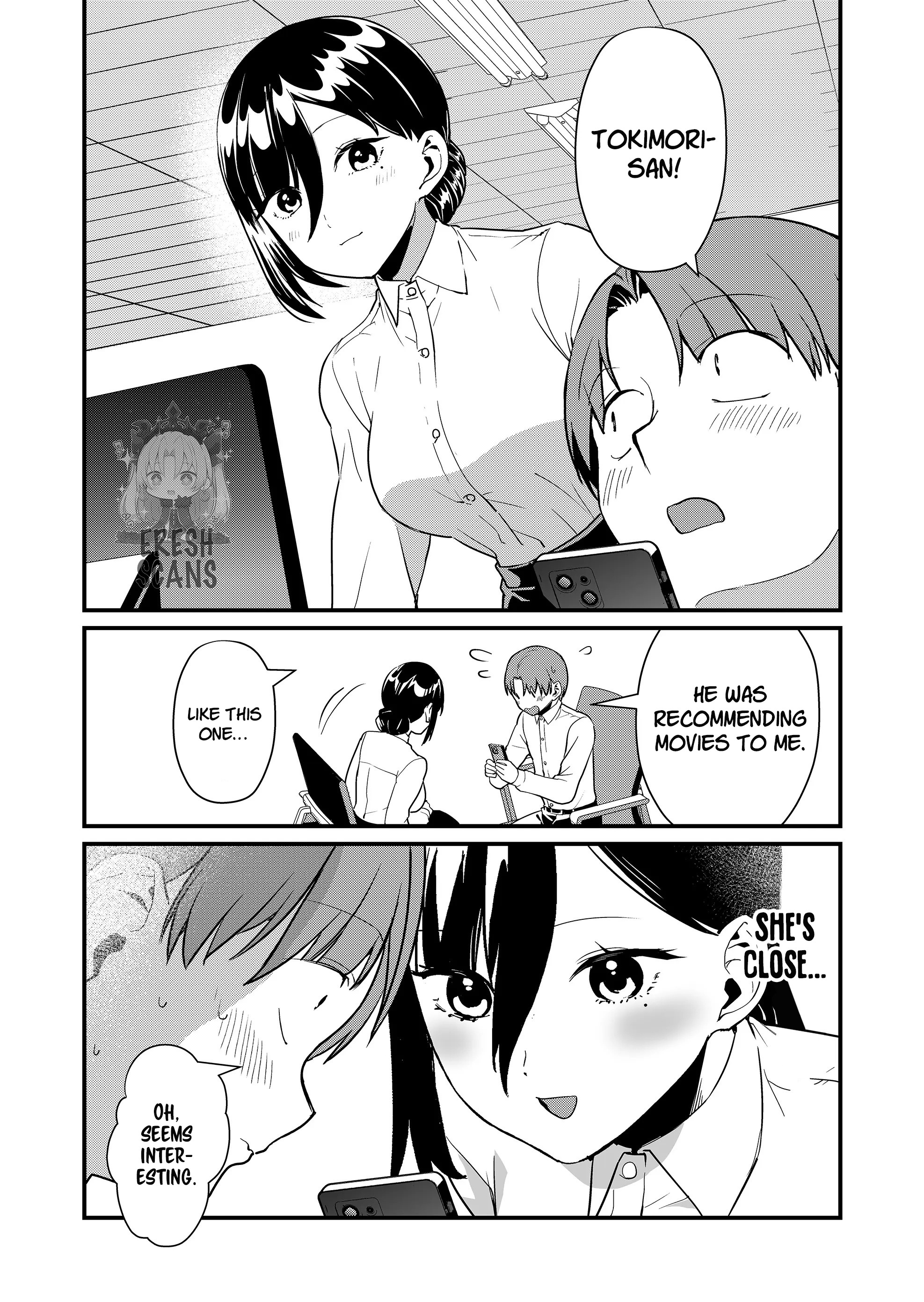 Tokimori-San Ga Muboubi Desu!! - Chapter 37: Tokimori-San And Scariness