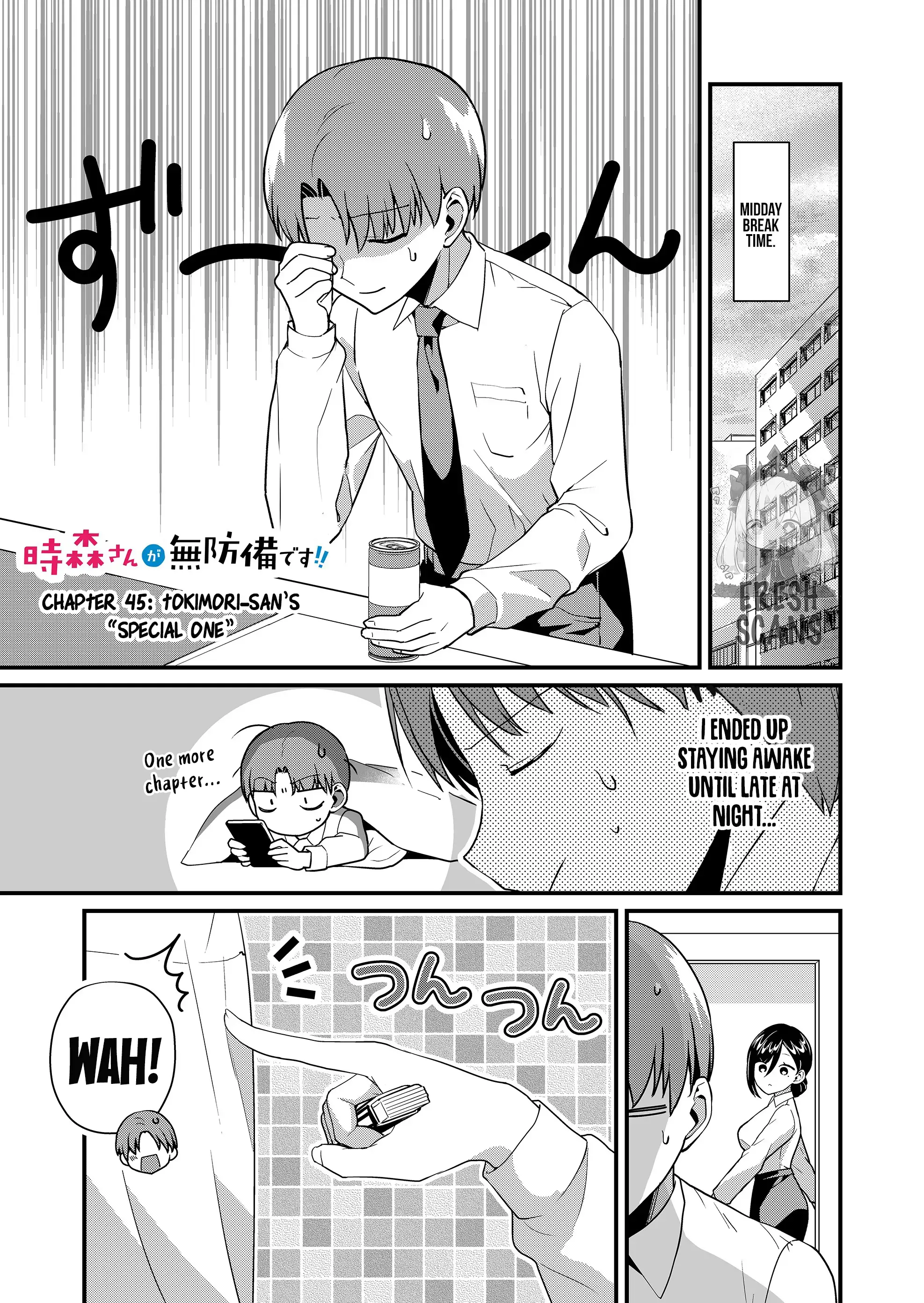 Tokimori-San Ga Muboubi Desu!! - Chapter 45: Tokimori-San's "Special One"