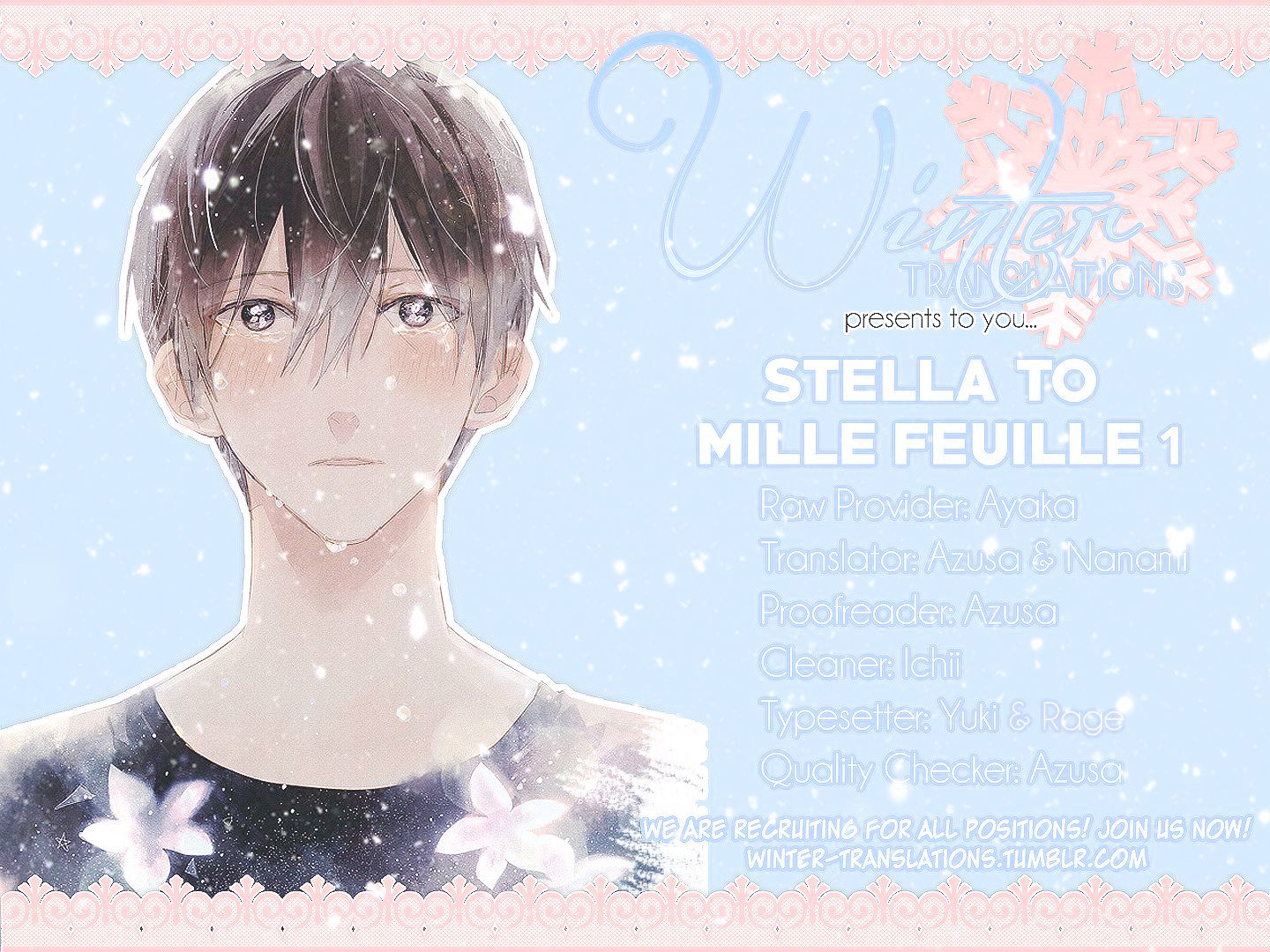 Stella To Mille Feuille - Chapter 1