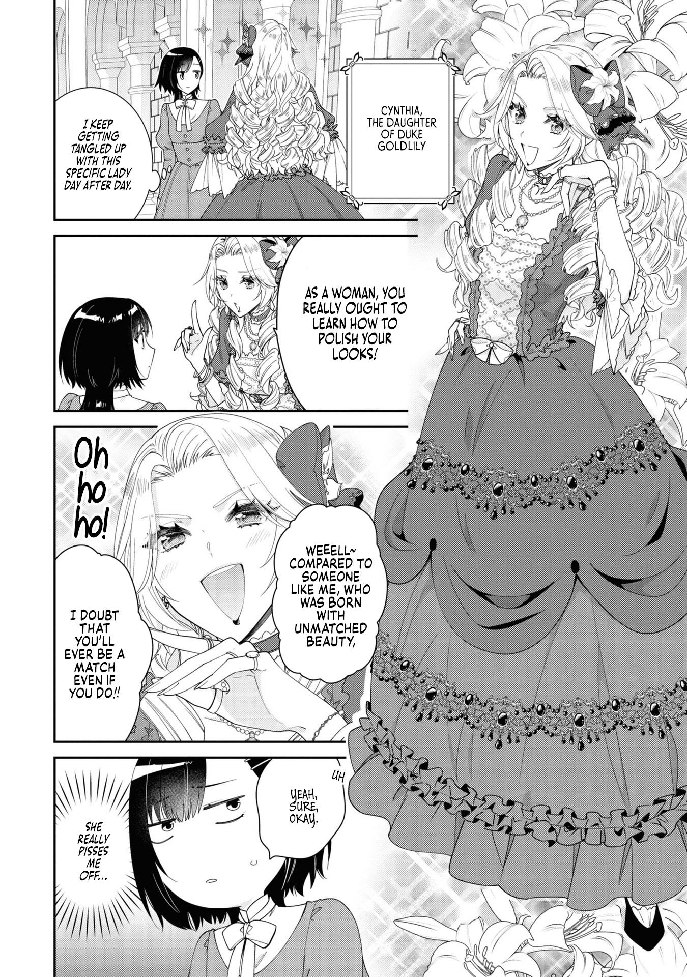 I'm The Villainess, But I'm Being Captured By The Heroine?! Anthology - Vol.2 Chapter 4: A Commoner Like Me  Got Tangled Up With A  Haughty Villainess,  What Should I Do?