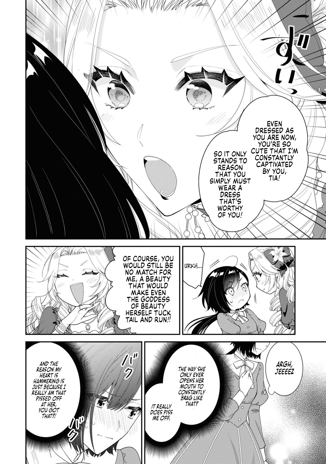 I'm The Villainess, But I'm Being Captured By The Heroine?! Anthology - Vol.2 Chapter 4: A Commoner Like Me  Got Tangled Up With A  Haughty Villainess,  What Should I Do?