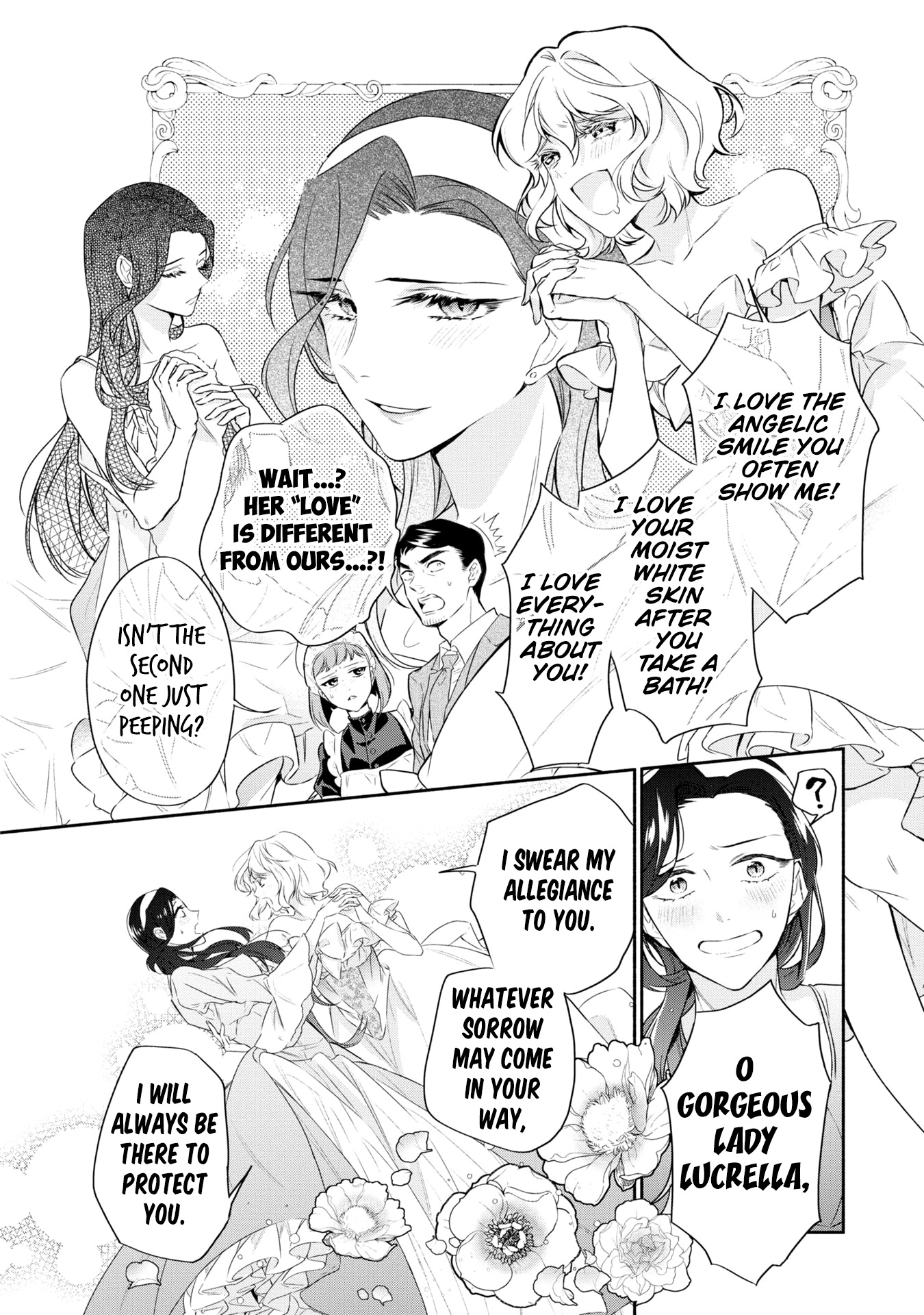 I'm The Villainess, But I'm Being Captured By The Heroine?! Anthology - Vol.2 Chapter 1: The Villainess Receives A Pledge Of Love From An Adorable, Beautiful Rival