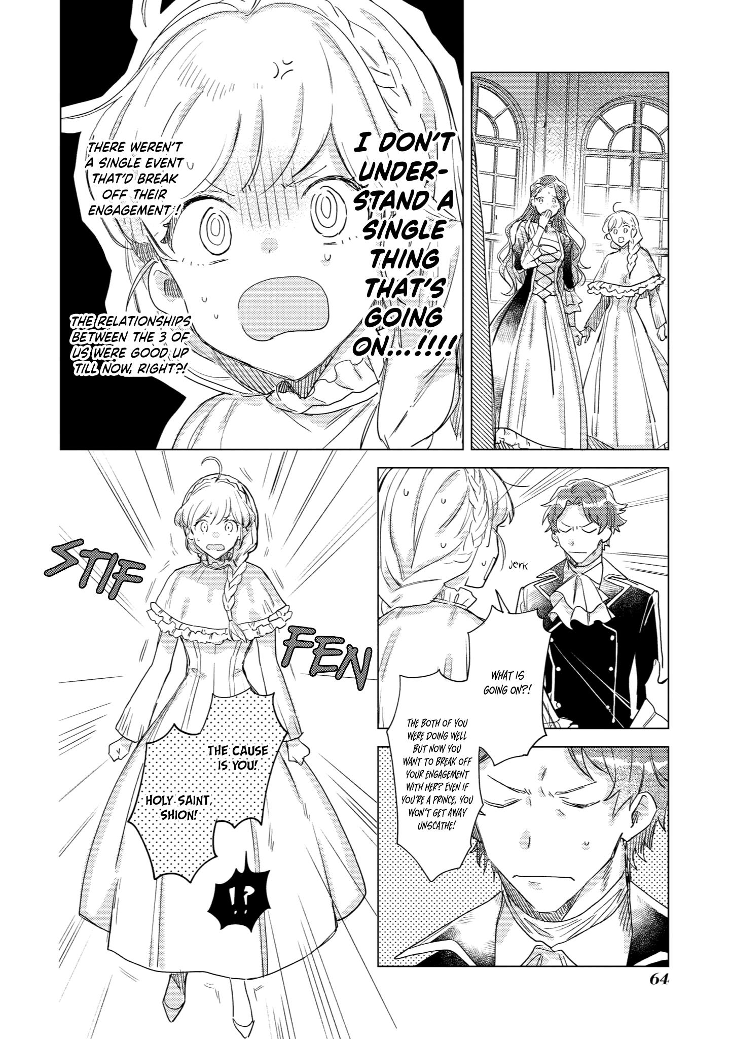 I'm The Villainess, But I'm Being Captured By The Heroine?! Anthology - Vol.1 Chapter 3: The Engagement Has Been Broken Off. My Best Friend Will Definitely Put A Stop To That! ...But The Cause Lies With Me. Orz